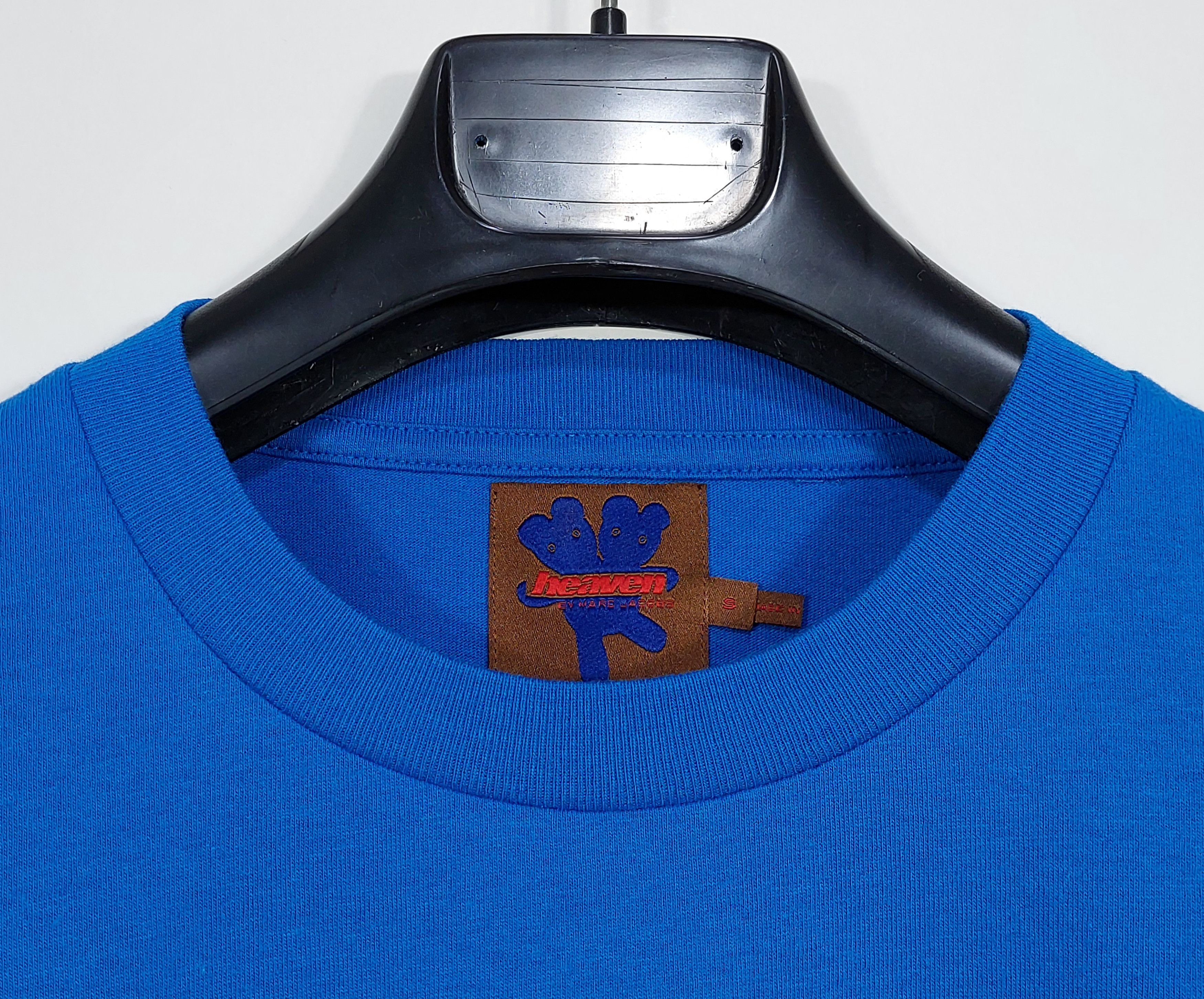 Heaven by Marc Jacobs heal me print cotton tshirt - blue S Size US S / EU 44-46 / 1 - 2 Thumbnail