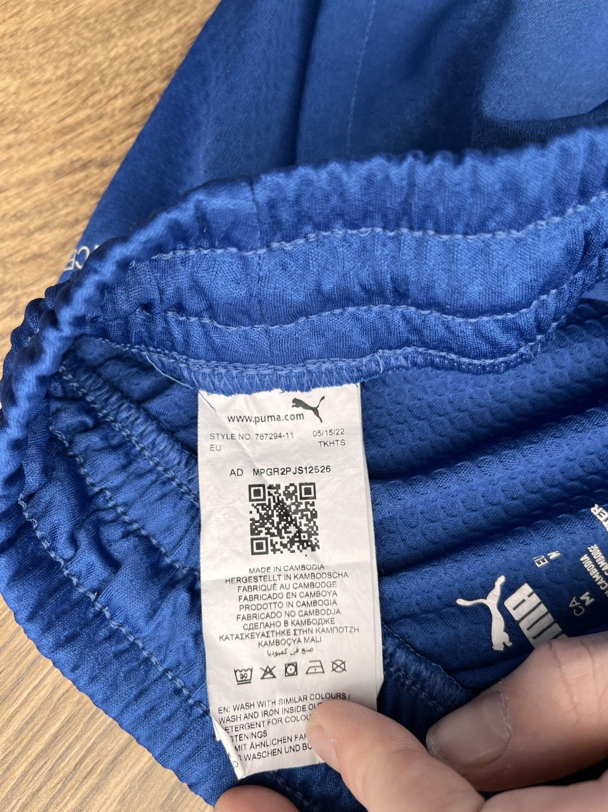 Puma Nike Olympique Marseille Tracksuit | Dunkelblau | Größe M Size US M / EU 48-50 / 2 - 16 Thumbnail