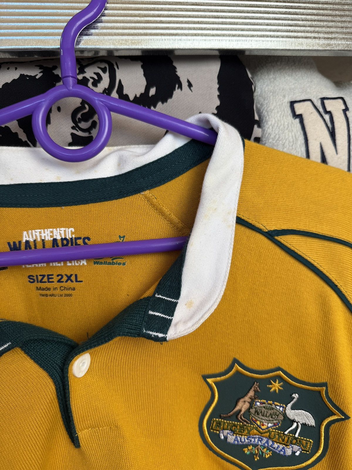 Canterbury of New Zealand Canterbury Of New Zealand : Rugby Union Australia Qantas Size US XXL / EU 58 / 5 - 6 Thumbnail