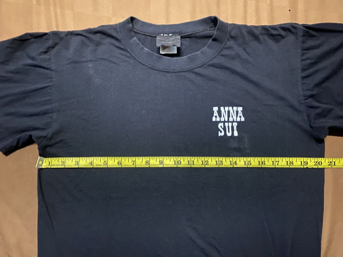 Japanese Brand Vintage 90s Anna Sui Spellout Boxy Tee Size US S / EU 44-46 / 1 - 8 Thumbnail