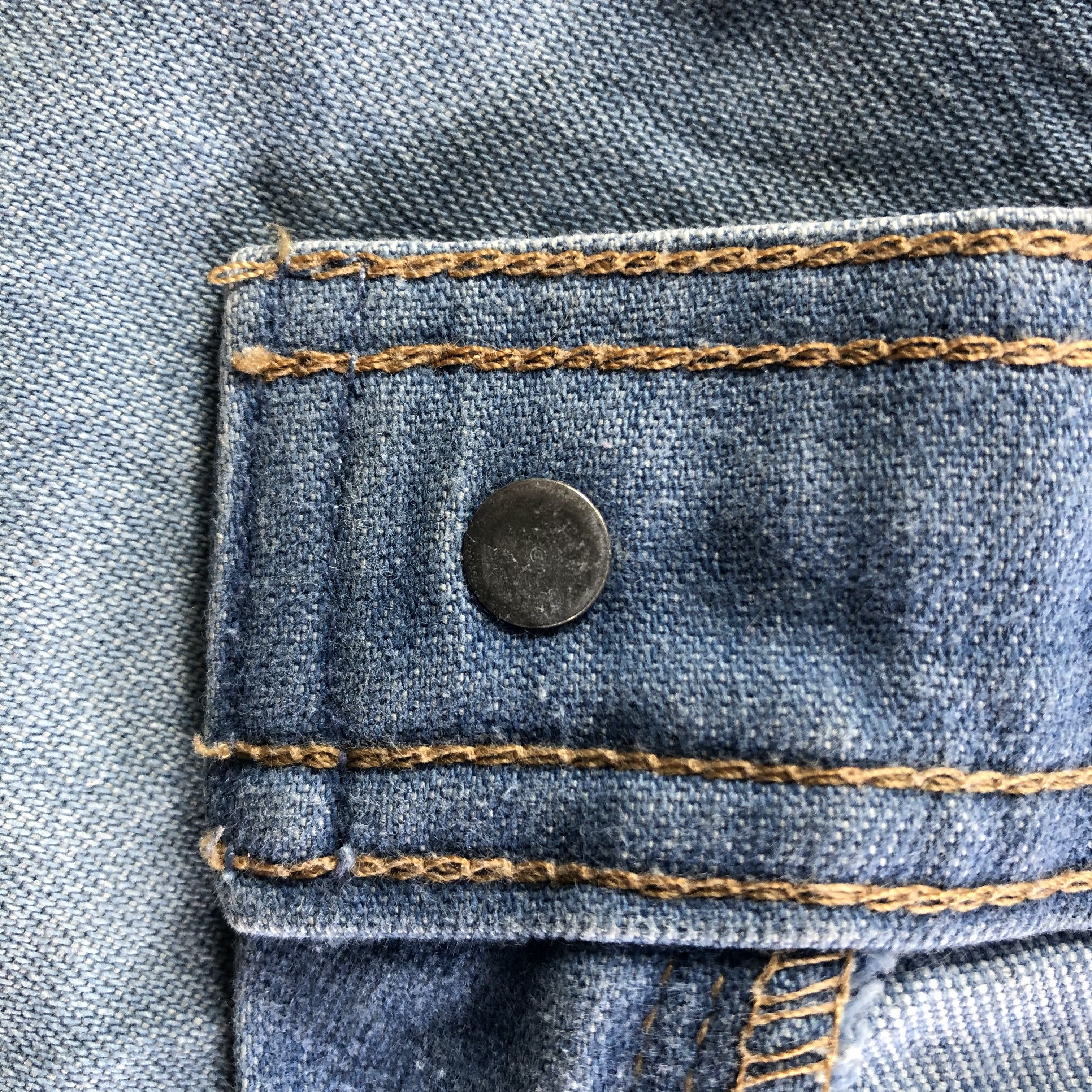 Levi's Vintage Light Wash Levis Jeans-J3407 Size 33" - 7 Thumbnail