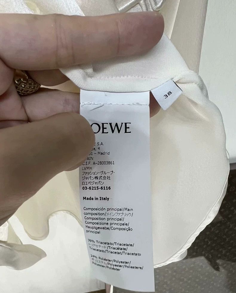 Loewe Loewe Silk ribbon shirt Size XS / US 0-2 / IT 36-38 - 3 Thumbnail
