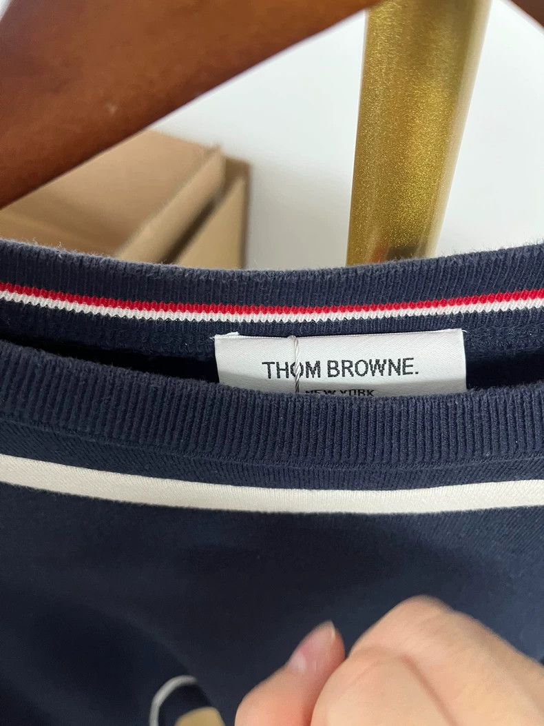 Thom Browne Thom Browne Blue hoodie Size US S / EU 44-46 / 1 - 3 Thumbnail