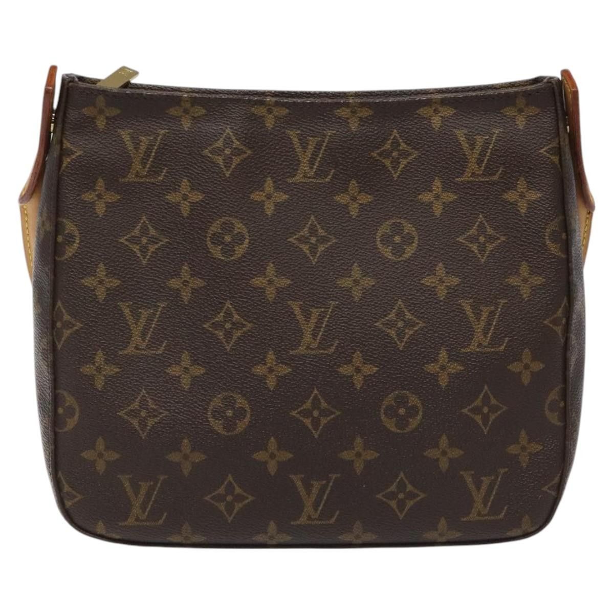 Louis Vuitton Looping Mm Black Canvas Shoulder Bag (Pre-Owned) Size ONE SIZE - 1 Thumbnail