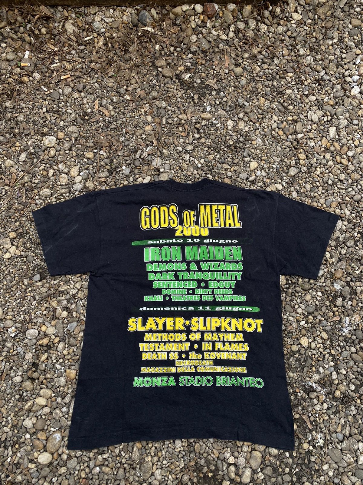 Band Tees Vintage 2000 Gods Of Metal Y2K Tour T-Shirt Size US XL / EU 56 / 4 - 2 Thumbnail