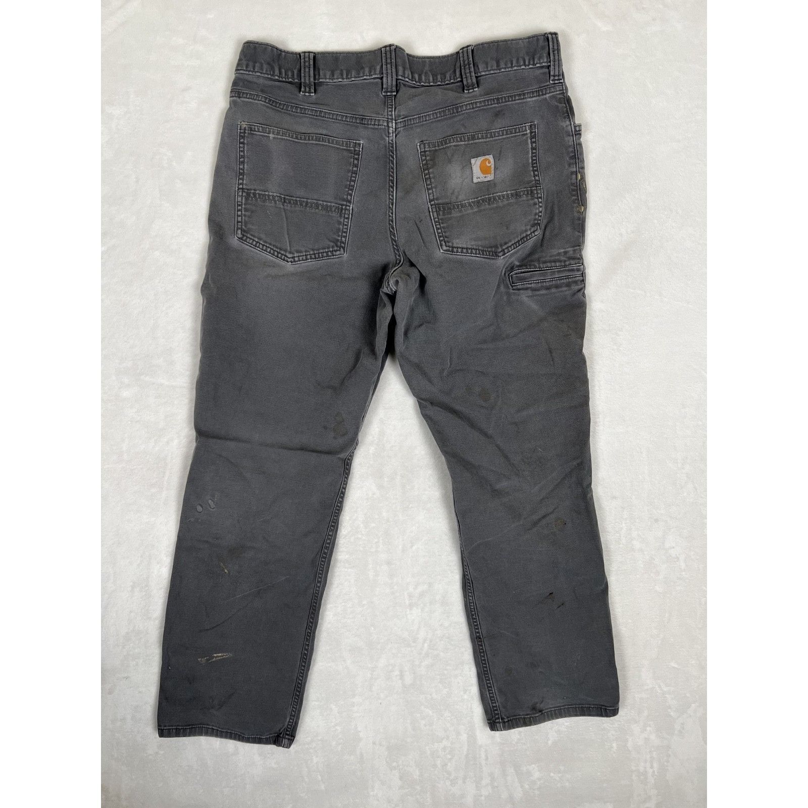 Carhartt Vintage Carhartt Carpenter Pants Gray Size 34x30 Distress Size US 34 / EU 50 - 8 Thumbnail