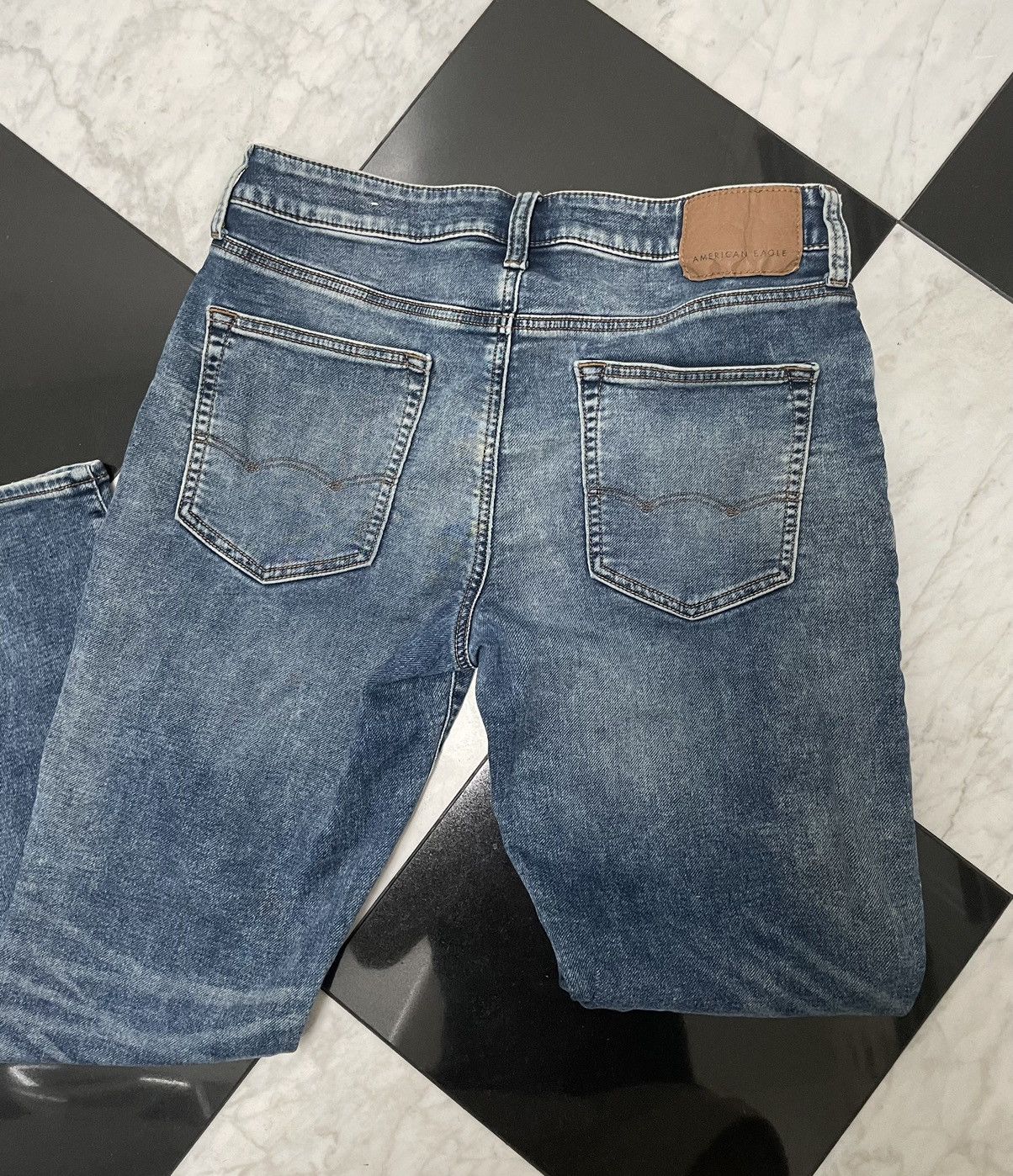 American Eagle Outfitters 🔥 American Eagle skinny jeans flex fit Size US 32 / EU 48 - 4 Thumbnail