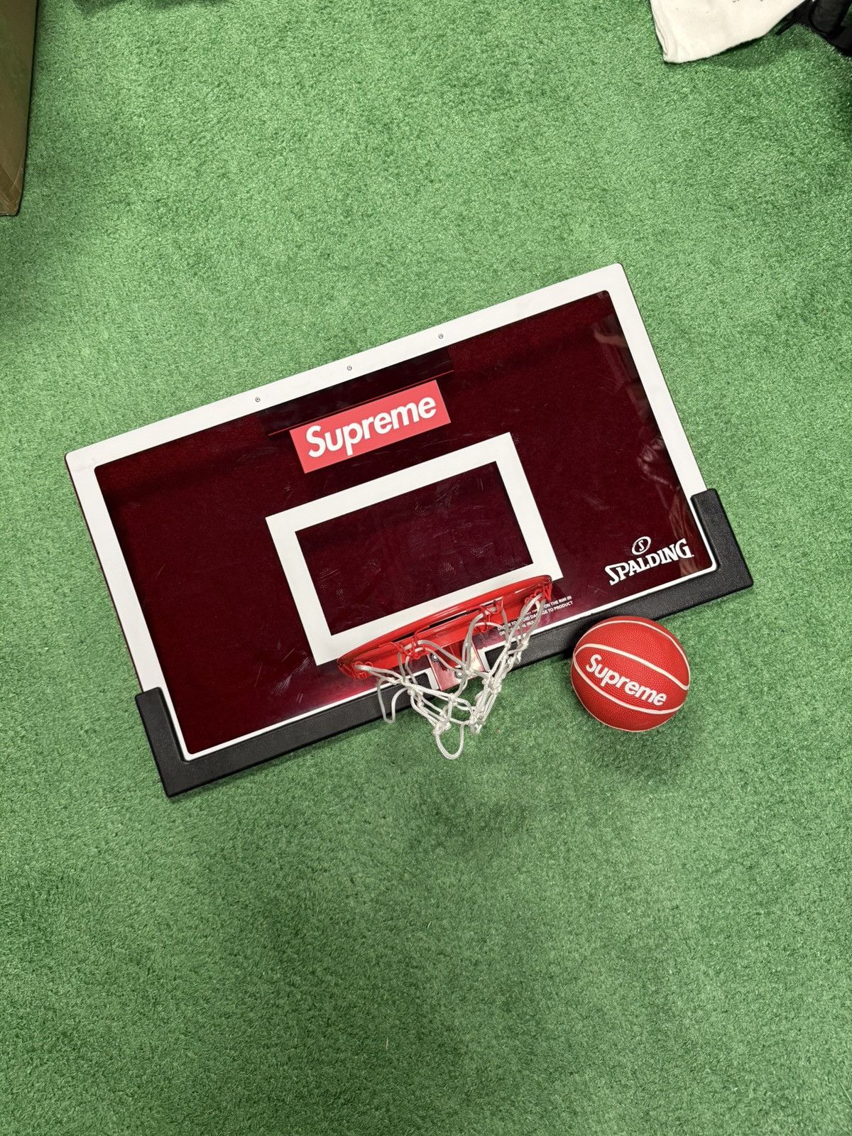 Supreme Supreme box logo spalding mini hoop Size ONE SIZE - 1 Thumbnail