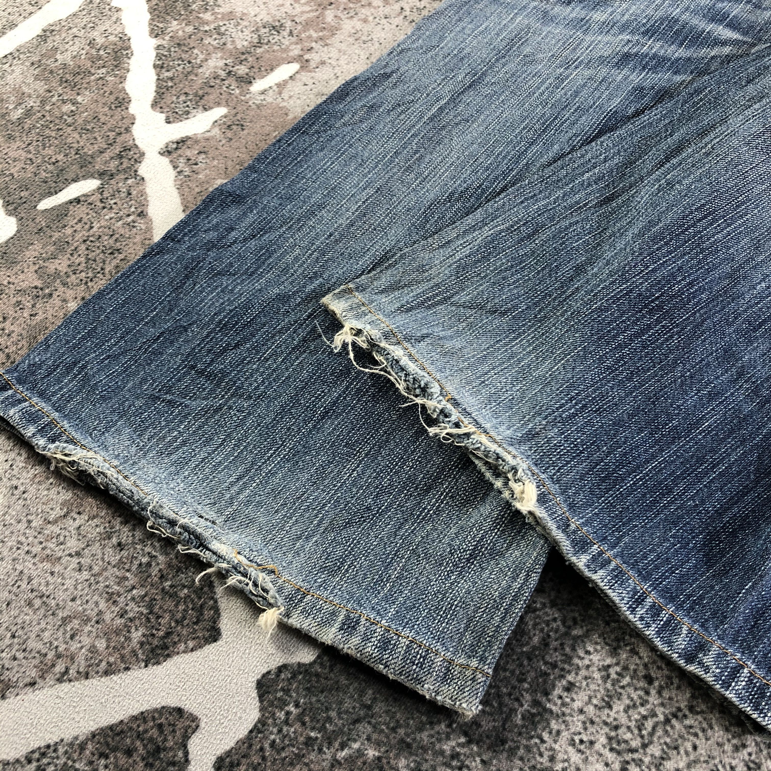 Edwin Edwin XV Flare Jeans Faded Blue Denim KJ3052 Size US 30 / EU 46 - 6 Thumbnail