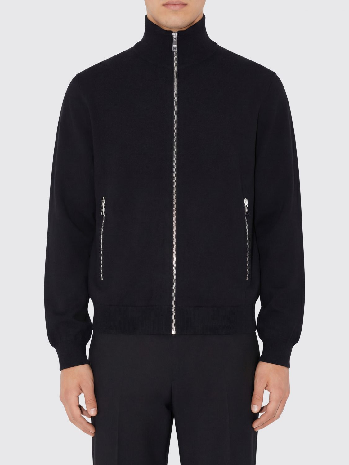 Prada Prada Sweater Men Black Size US L / EU 52-54 / 3 - 1 Thumbnail