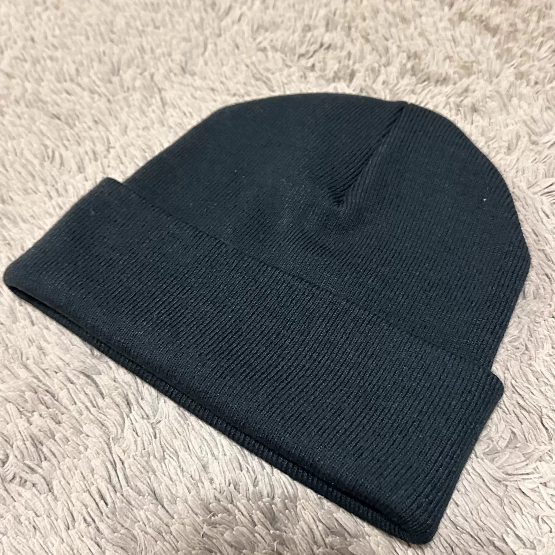 Chrome Hearts Chrome Hearts Embroidered Script Beanie Black Size ONE SIZE - 3 Thumbnail