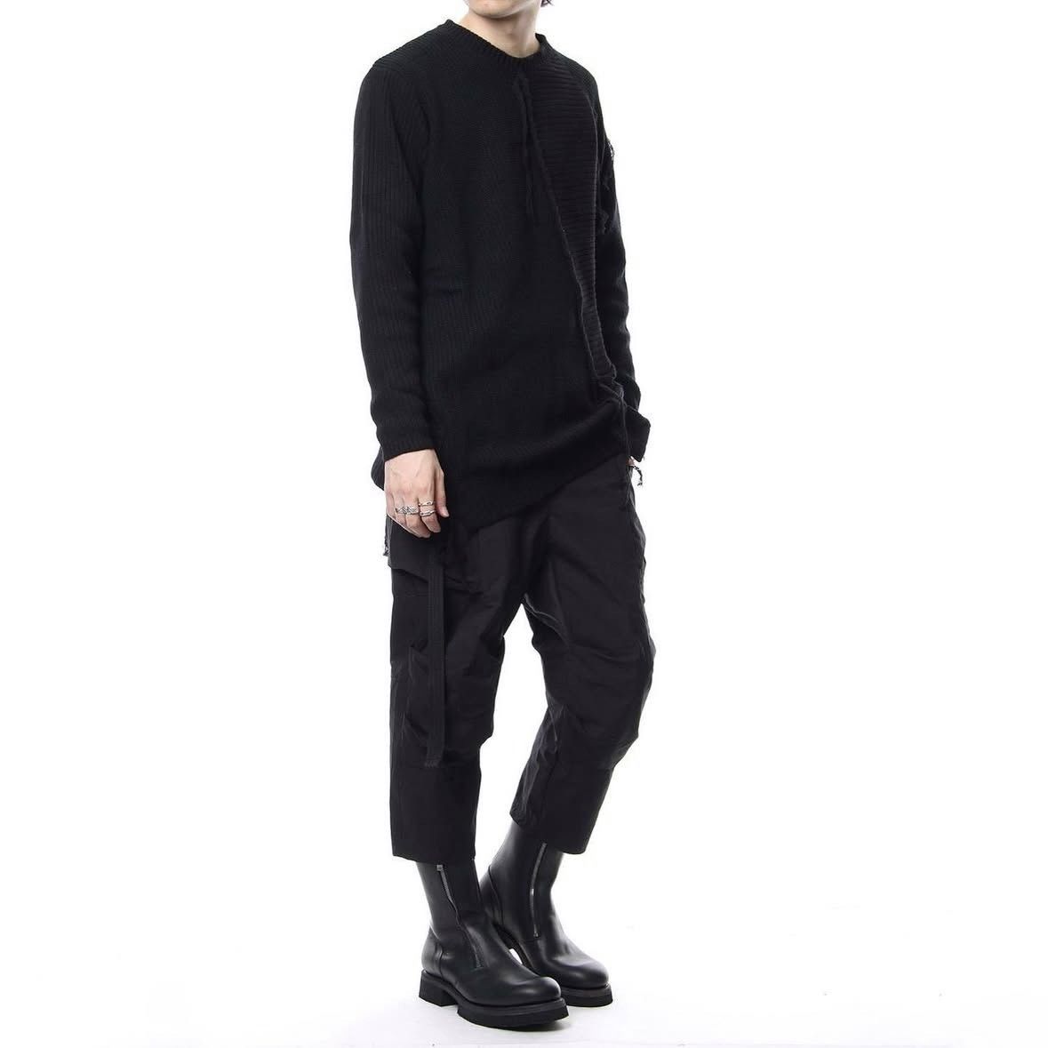 The Viridi-anne Patchwork Knit Sweater reconstructed wool cotton cashmere Size US S / EU 44-46 / 1 - 8 Thumbnail