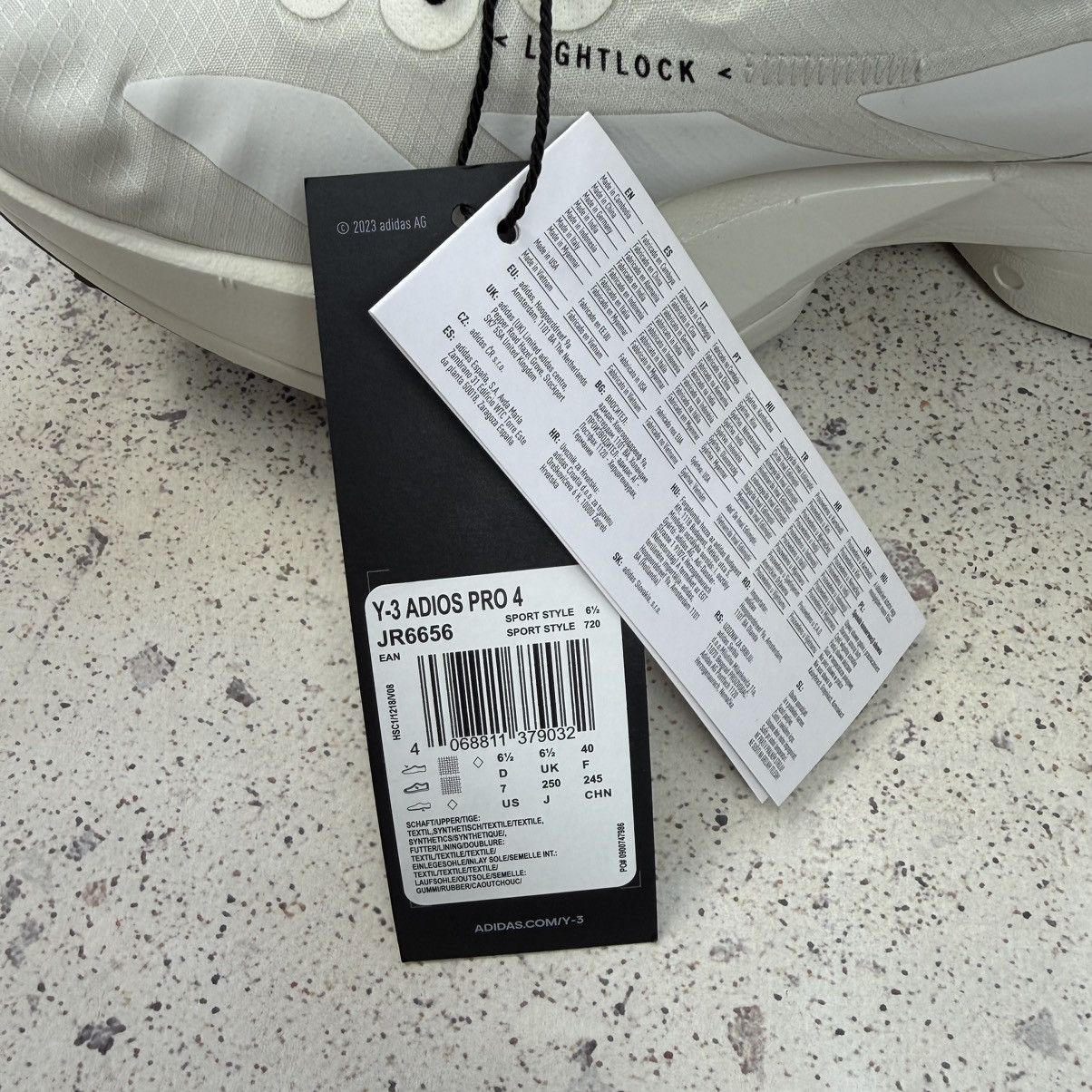Y-3 Y-3 Yohji Yamamoto x Adidas Adios Pro 4 - Brand New - JR6656 Size US 7 / EU 40 - 12 Thumbnail