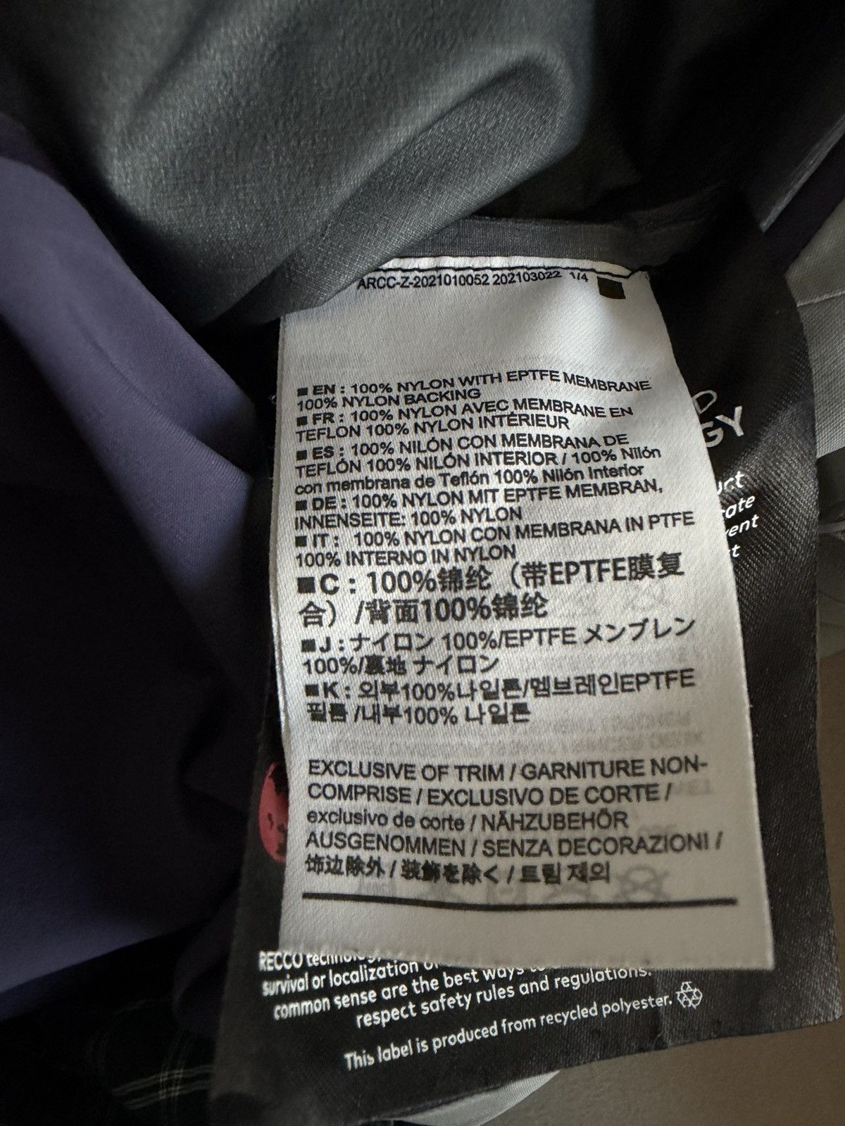 Arc'teryx Arcteryx Rush Jacket Men Size US L / EU 52-54 / 3 - 17 Thumbnail
