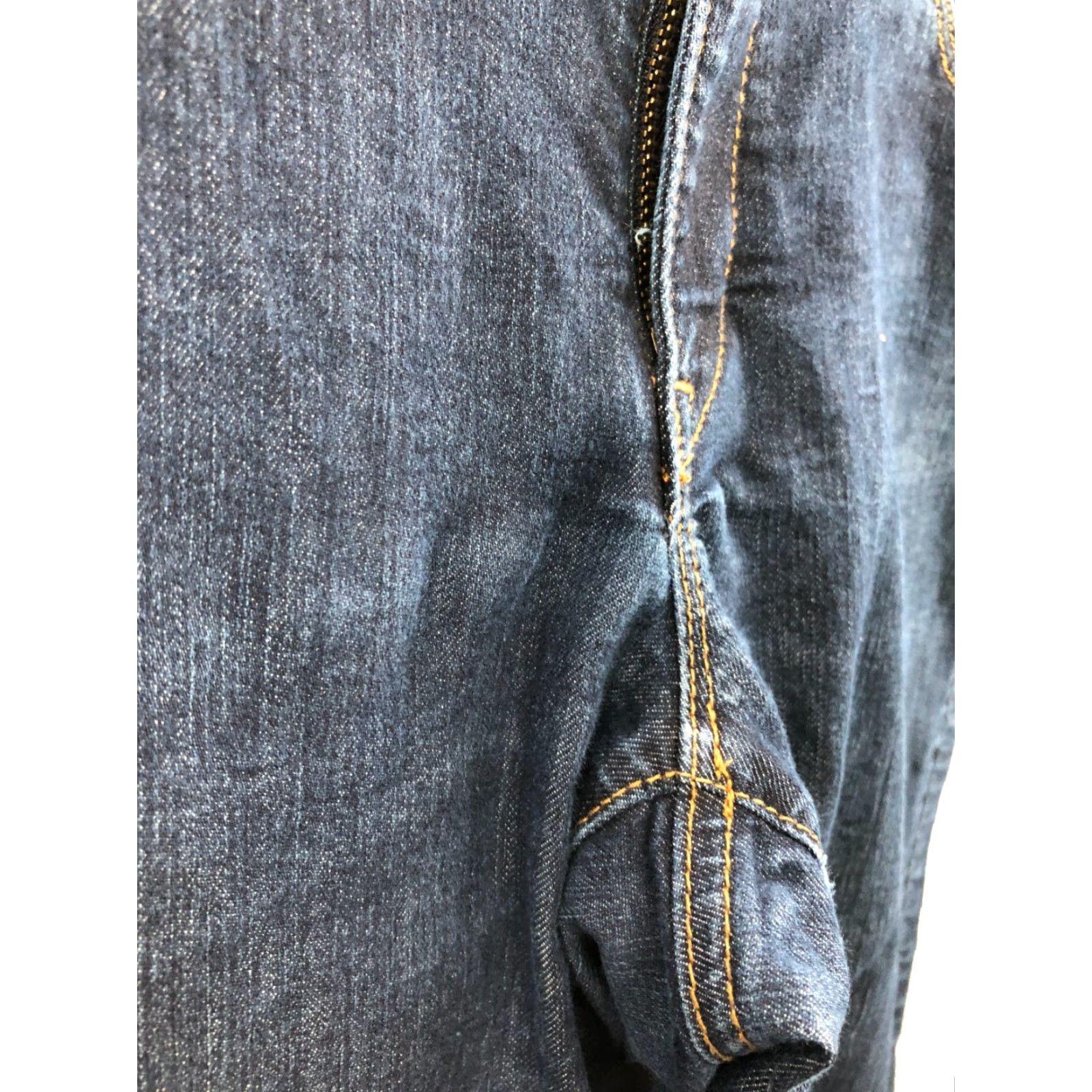 Loft LOFT Jeans Cropped Size 6 Womens Dark Blue 5-Pocket Denim Regular Rise Mid 30" Waist XP FLAW Included Size 28" / US 6 / IT 42 - 5 Thumbnail