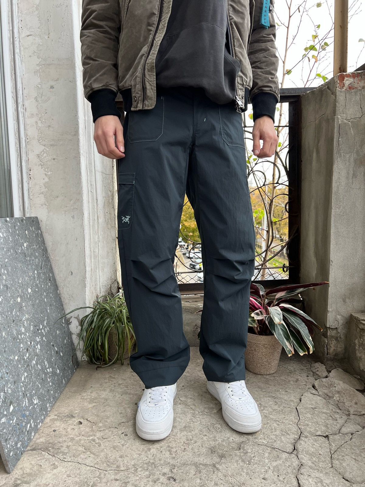 Arc'teryx × Streetwear × Vintage Vintage Arcteryx Nylon Navy