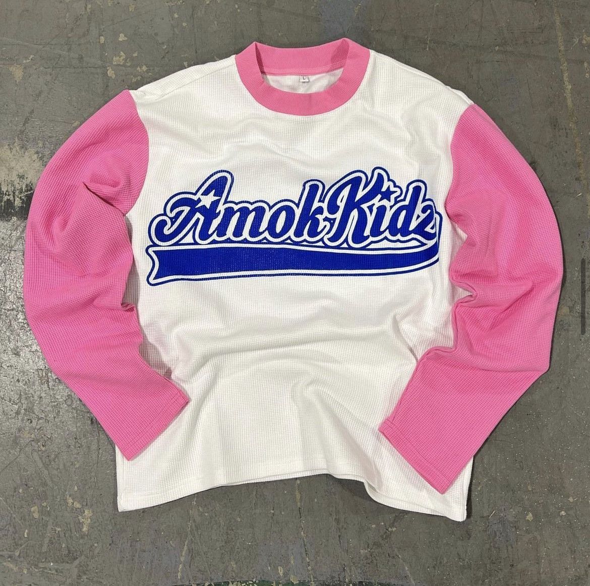 Other AmokKidz ‘Batter Up’ Waffle Knit thermal long sleeve Size US M / EU 48-50 / 2 - 1 Thumbnail