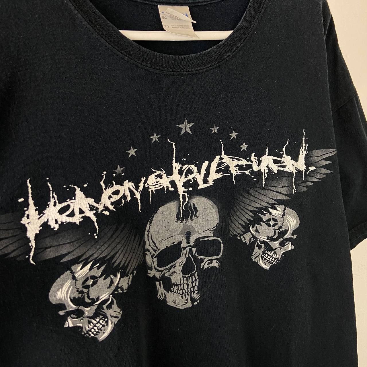 Band Tees Vintage Heaven Shall Burn Faded Rock T-Shirt Size US XL / EU 56 / 4 - 5 Thumbnail