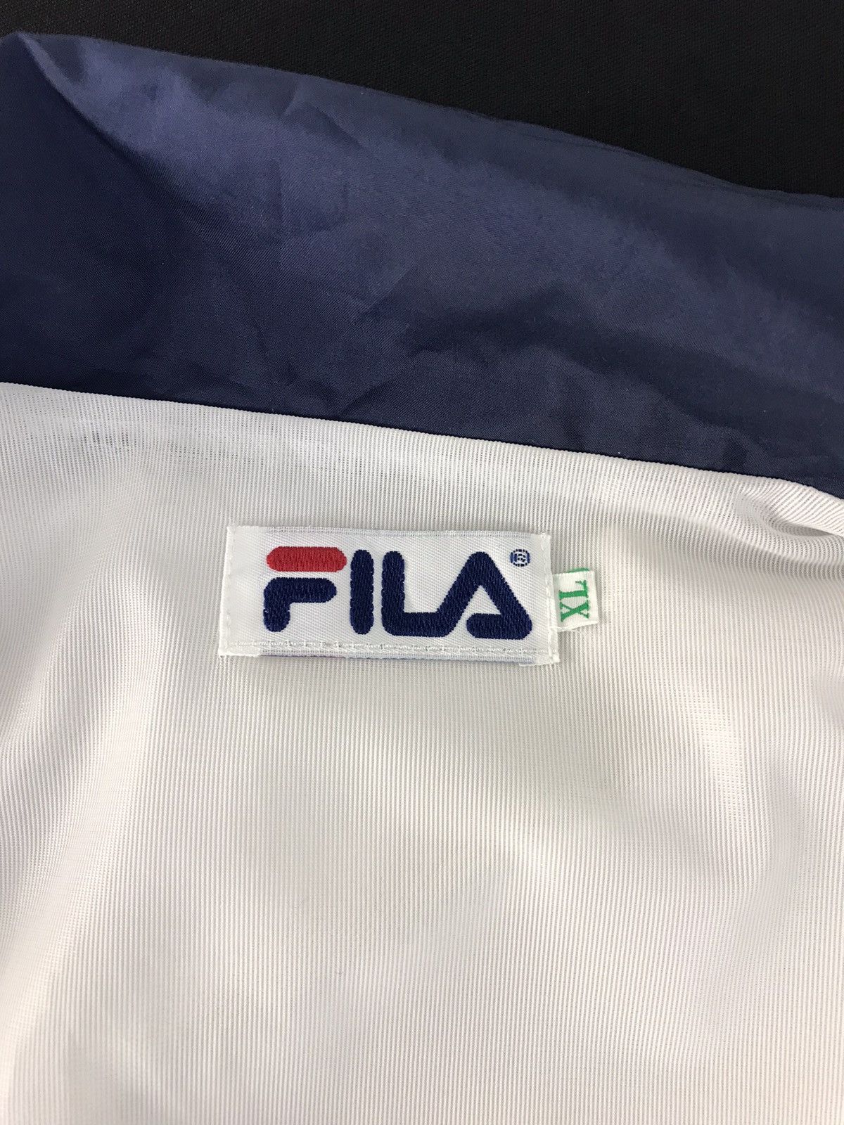 Fila × Vintage Vintage Windbreaker Fila Big Logo Multicolour Zipper Style Size US XL / EU 56 / 4 - 11 Thumbnail