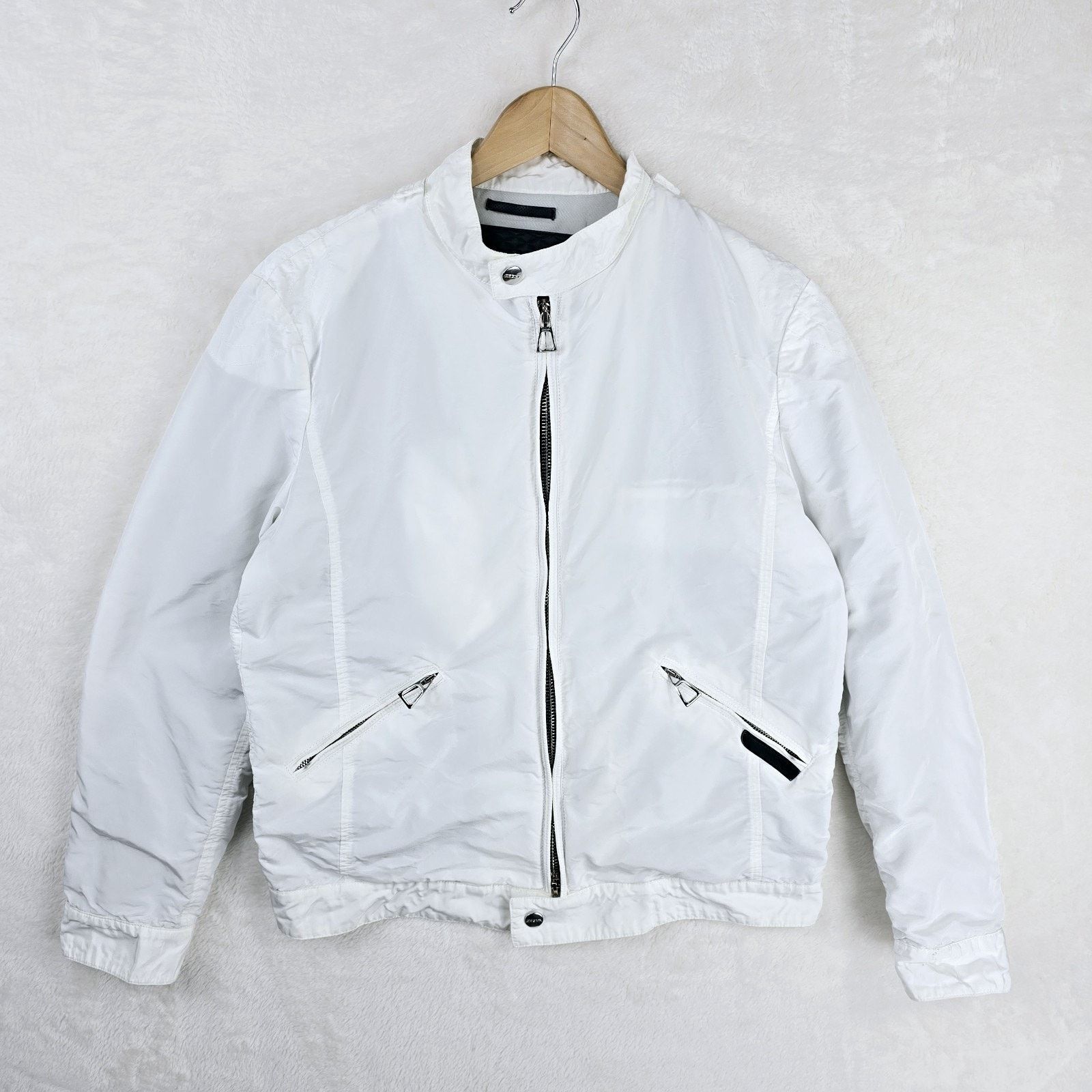 Other Brema White Lightweight Jacket Size 50 Medium Windbreaker Size US M / EU 48-50 / 2 - 2 Thumbnail