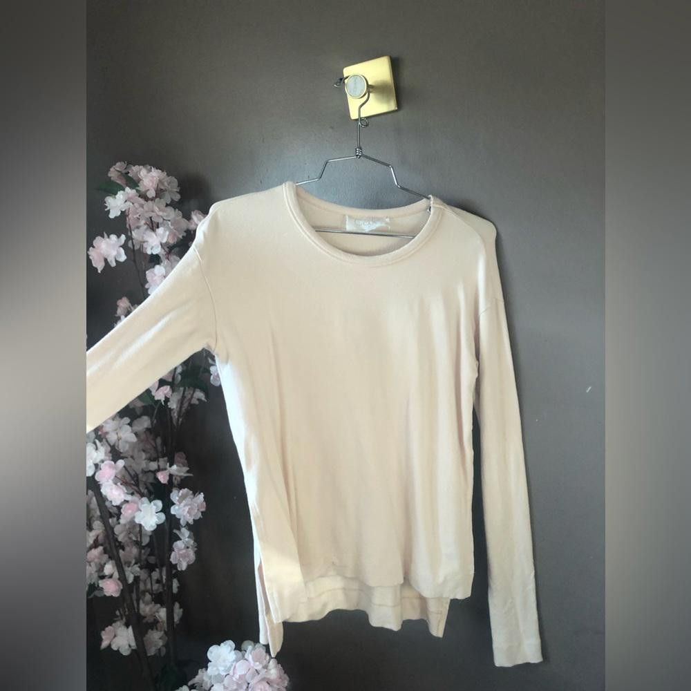 NBDN Nobrandedon Cale top blouse long sleeve in cream Size XS / US 0-2 / IT 36-38 - 2 Thumbnail