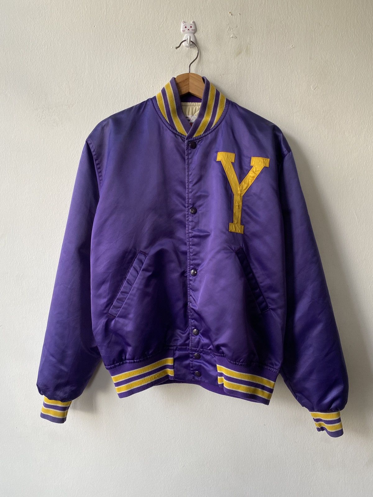 NFL × Vintage 1990s - Vintage Young Bloods Baseball Team Jacket Size US L / EU 52-54 / 3 - 3 Thumbnail