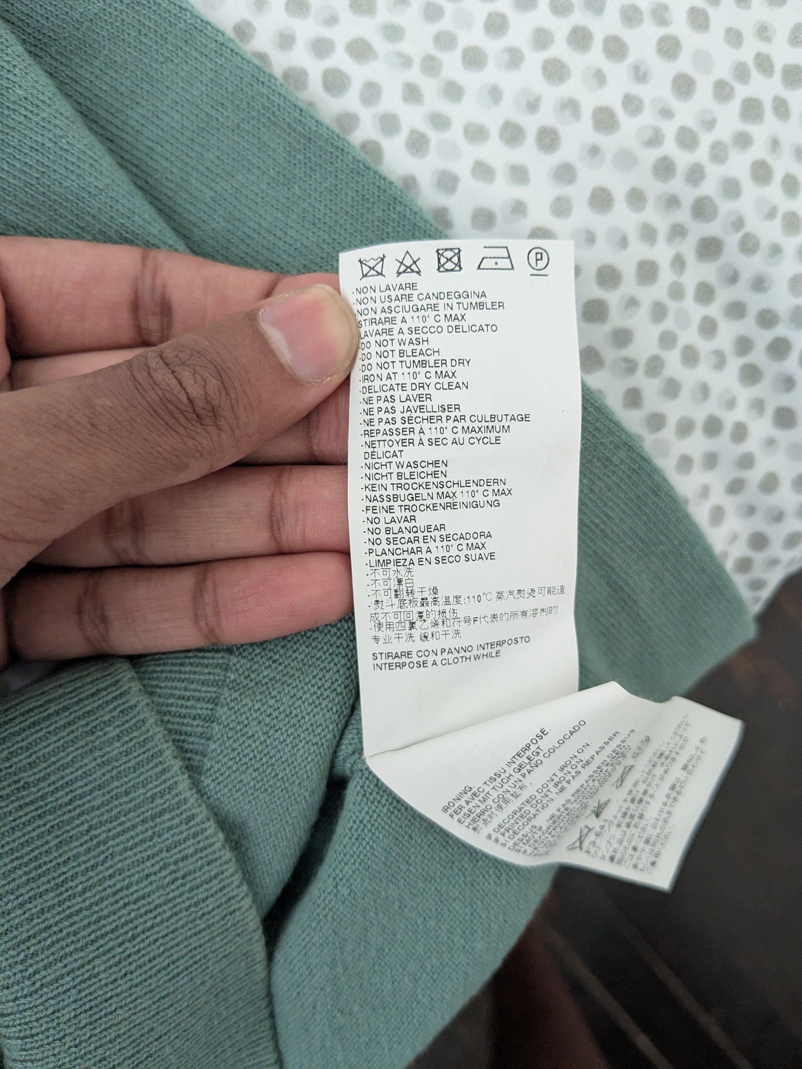 Maison Margiela 2015 Maison Margiela Teal Sweater Size US XL / EU 56 / 4 - 14 Thumbnail