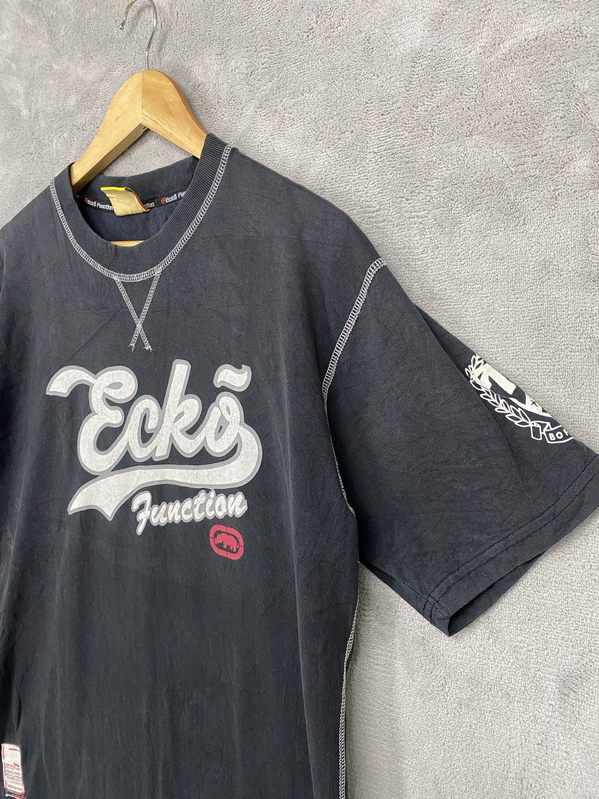 Ecko Unltd. Y2K🔥VINTAGE ECKO FUNCTION 72 T-SHIRT Size US L / EU 52-54 / 3 - 3 Thumbnail