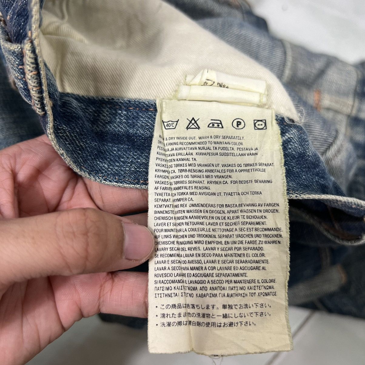 Stevenson Overall Co. 🔥 VINTAGE STEVENSON OVERALL SANTA ROSA SELVEDGE Size US 30 / EU 46 - 15 Thumbnail