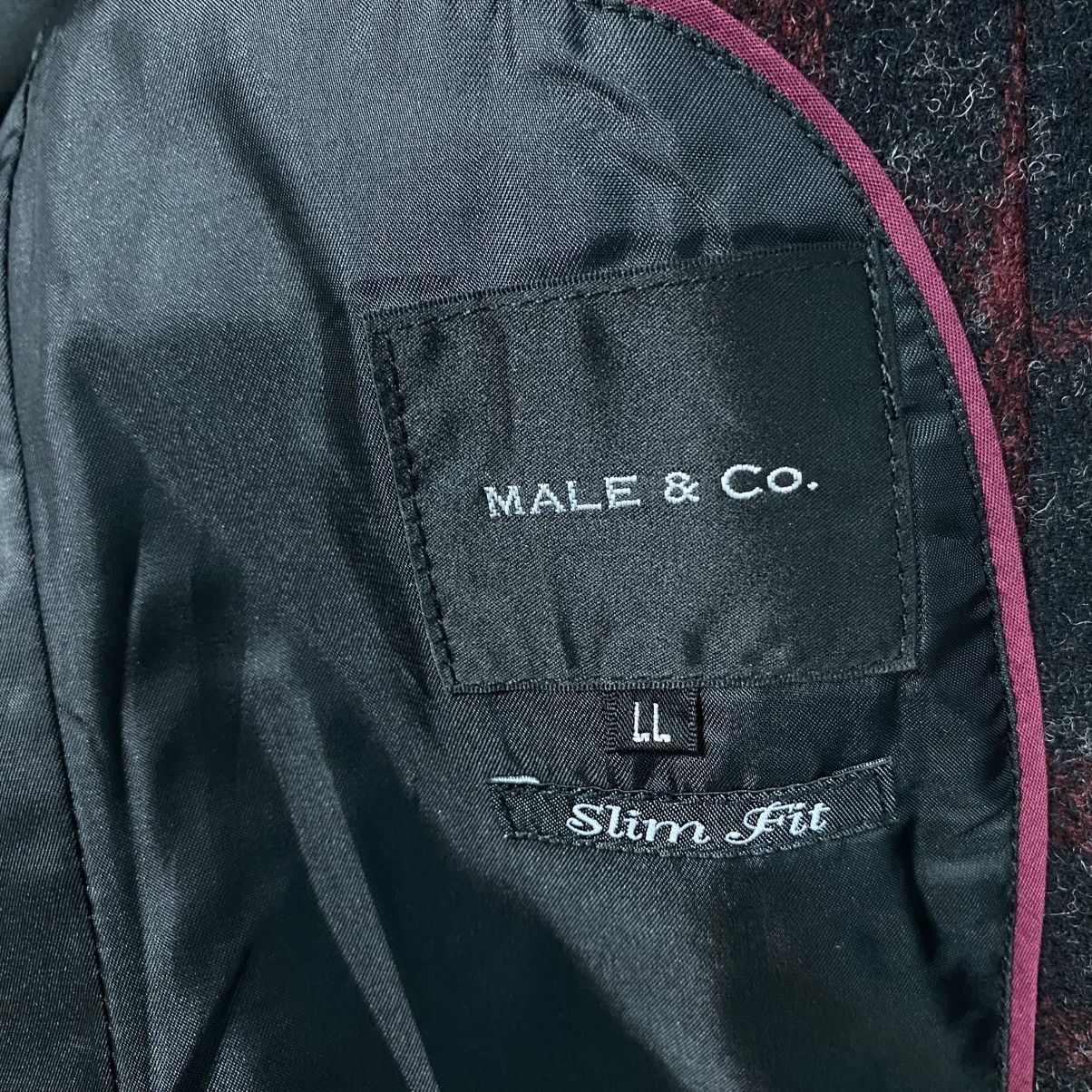 Japanese Brand 📌Vintage Wool Bomber Jacket Male & Co Tartan Issey Miyake Size US L / EU 52-54 / 3 - 21 Thumbnail
