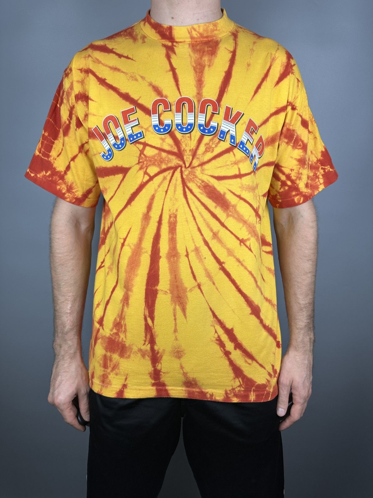 Band Tees 90s Vintage Joe Cocker Graphic T Shirt Tee Single Stitch Size US L / EU 52-54 / 3 - 3 Thumbnail
