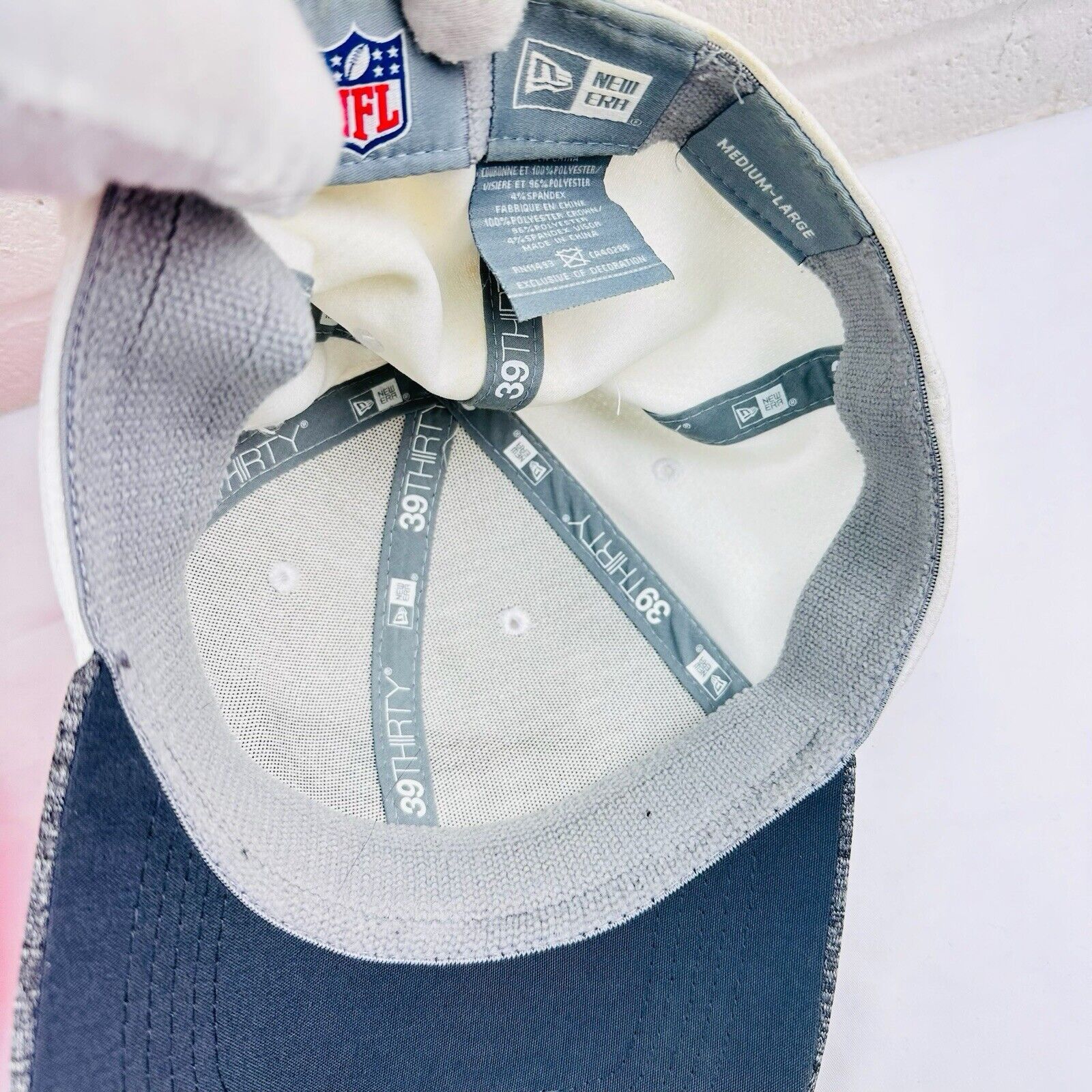 NFL New England Patriots NFL Hat Fitted Cap Lot Of 3 M/L *flaws Size ONE SIZE - 13 Thumbnail