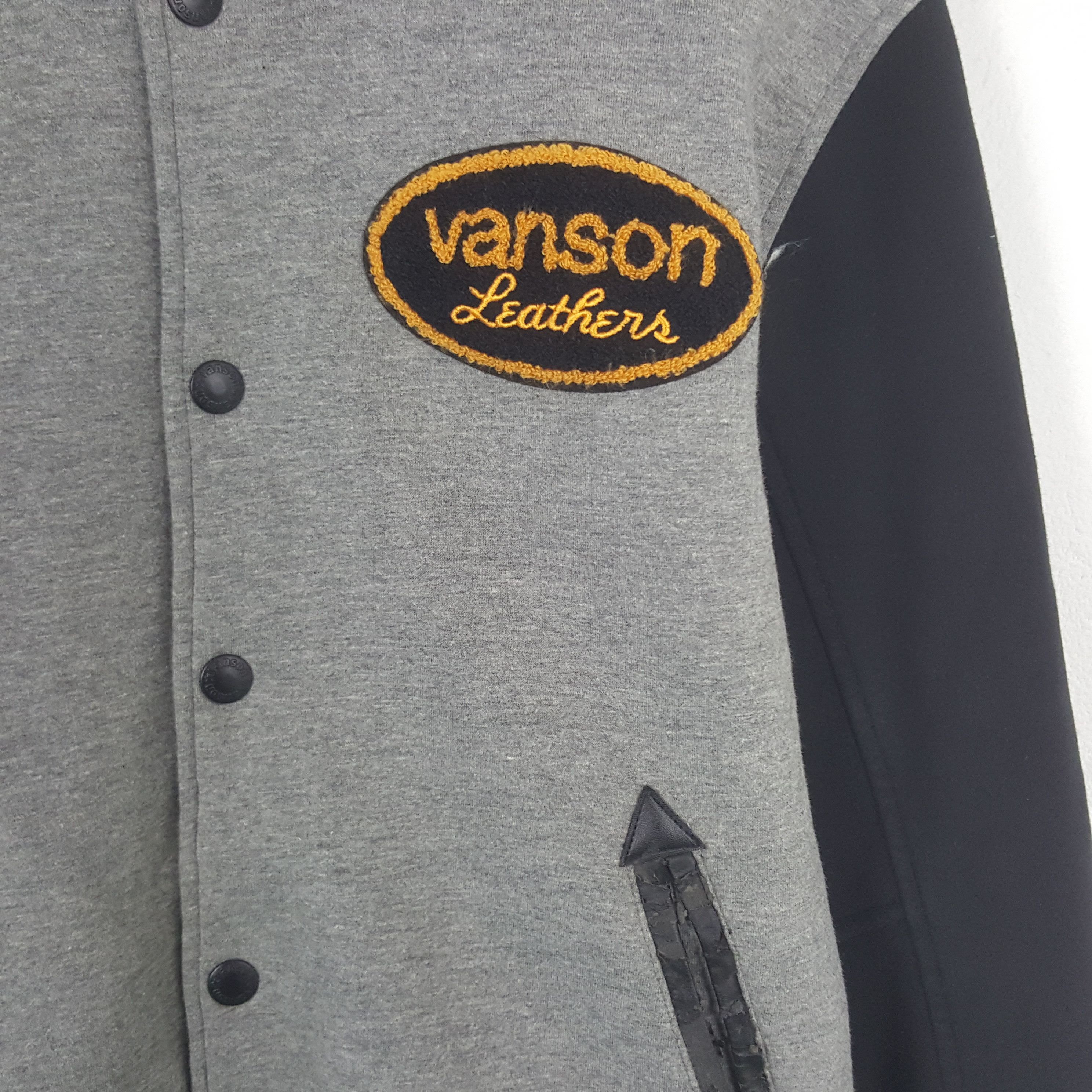 Vanson Leathers × Vintage Vintage Motorcycles Vanson Racing Jacket Size US L / EU 52-54 / 3 - 4 Thumbnail