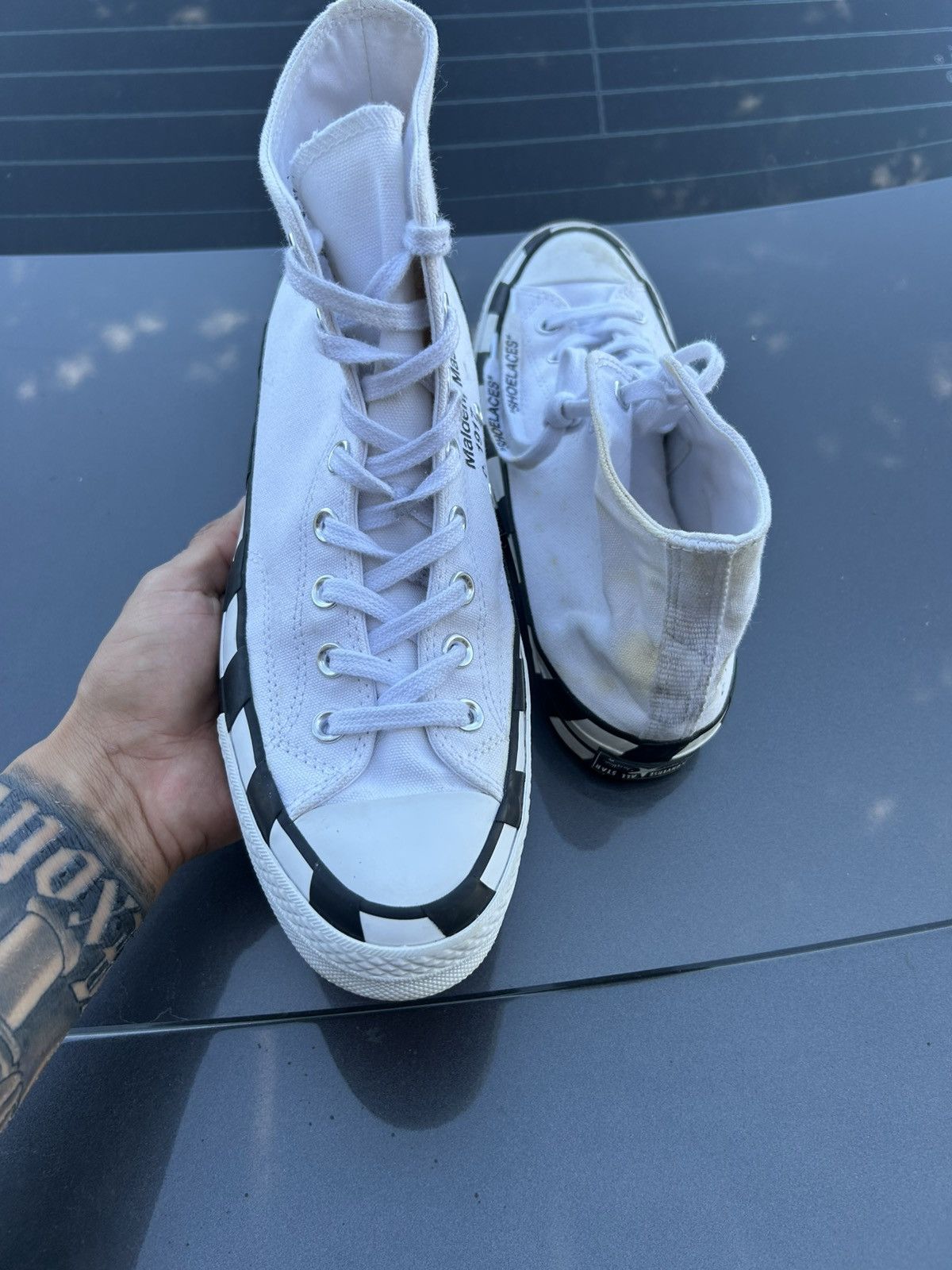 Off-White Off white X converse Size US 8.5 / EU 41-42 - 3 Thumbnail
