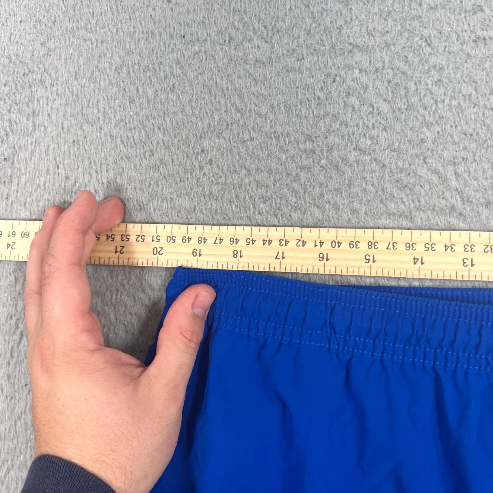 Chubbies Chubbies Swim Trunks Board Shorts Men 2XL Multicolor Striped Lined Nylon Polyester Spandex Alligator Flag Back Pocket Drawstring Pockets 5.5" Size US 39 - 4 Thumbnail