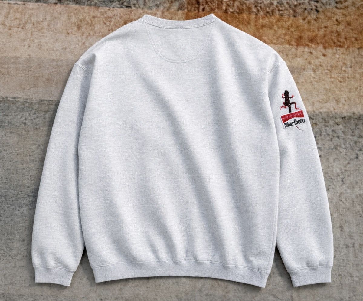 Marlboro Marlboro Adventure Team Crewneck Sweatshirt Grey Embroidery Size US L / EU 52-54 / 3 - 7 Thumbnail