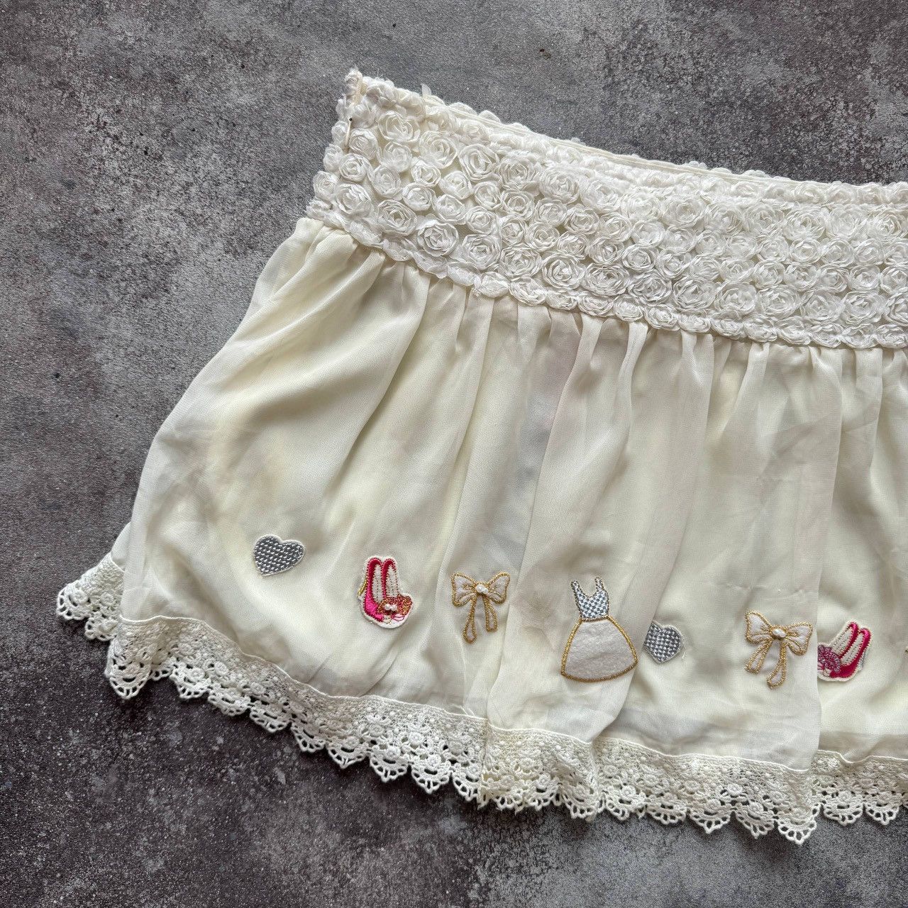 Hysteric Glamour Yumi Y2K Vintage Super Sexy Pleated Mini Skirt Size 30" / US 8 / IT 44 - 6 Thumbnail