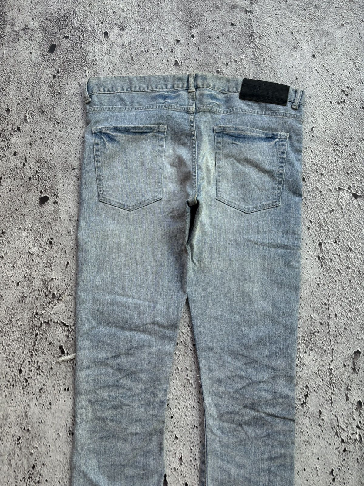 Hysteric Glamour Japanese distressed denim jeans Size US 34 / EU 50 - 4 Thumbnail