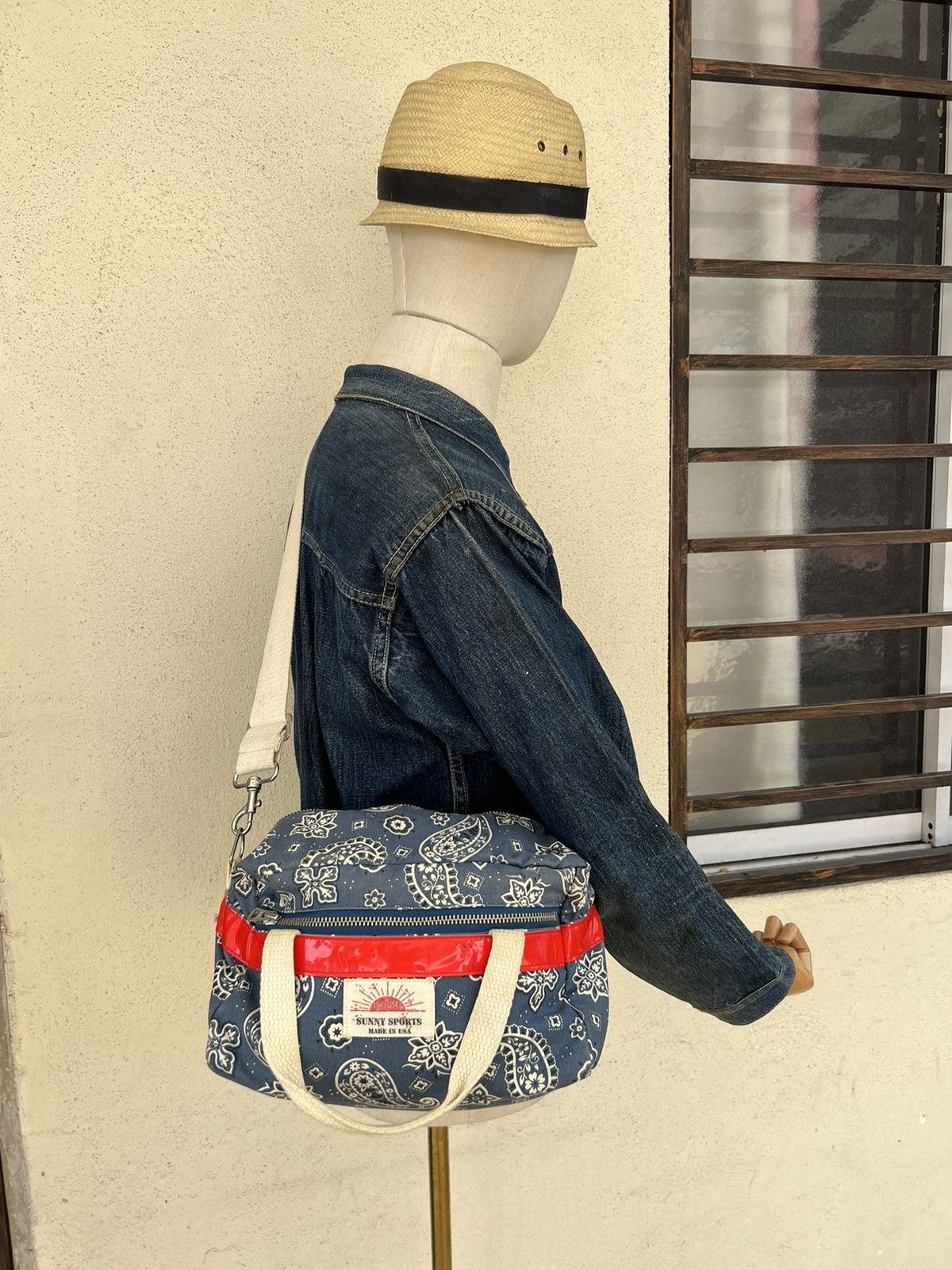 Sunny Sports Sunny Sports Made in Usa Faded Bandana 2 Way Bag Size ONE SIZE - 4 Thumbnail