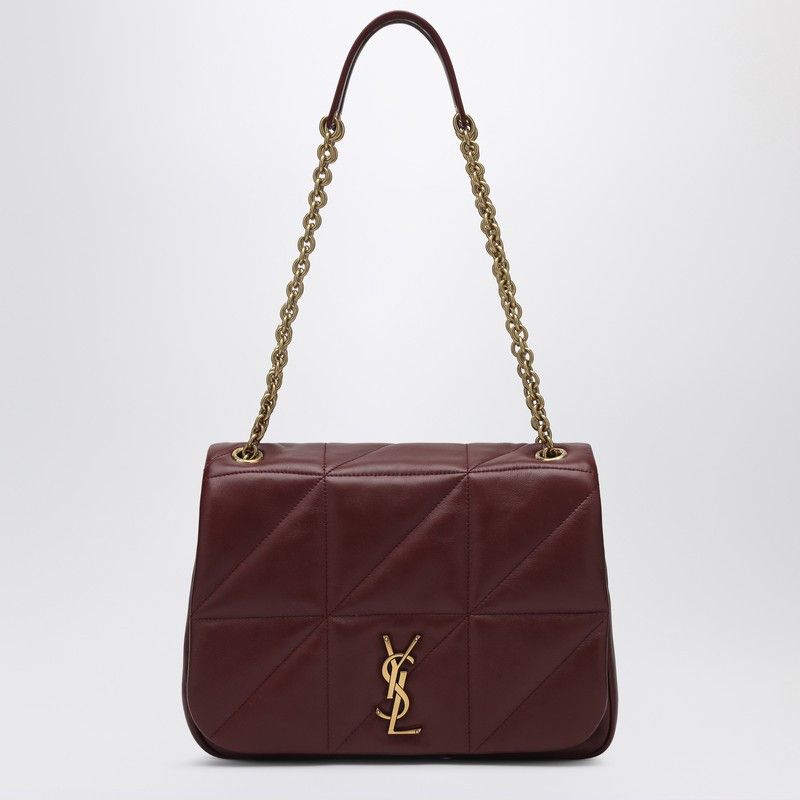 Saint Laurent Medium Jamie 4.3 Bag In Leather Dark Burgundy