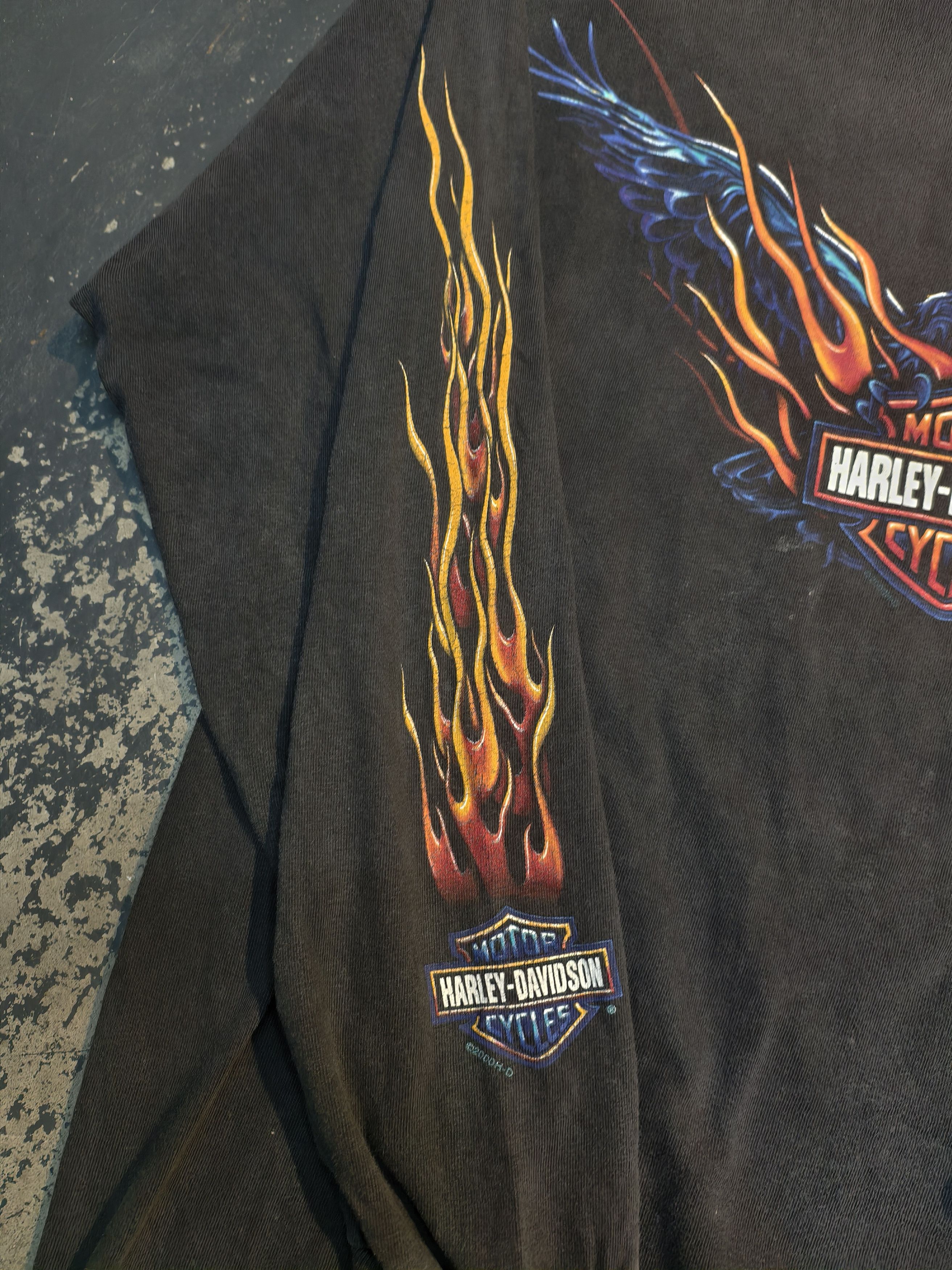 Harley Davidson Fly Eagle Oakland,CA Harley-Davidson Size US L / EU 52-54 / 3 - 3 Thumbnail