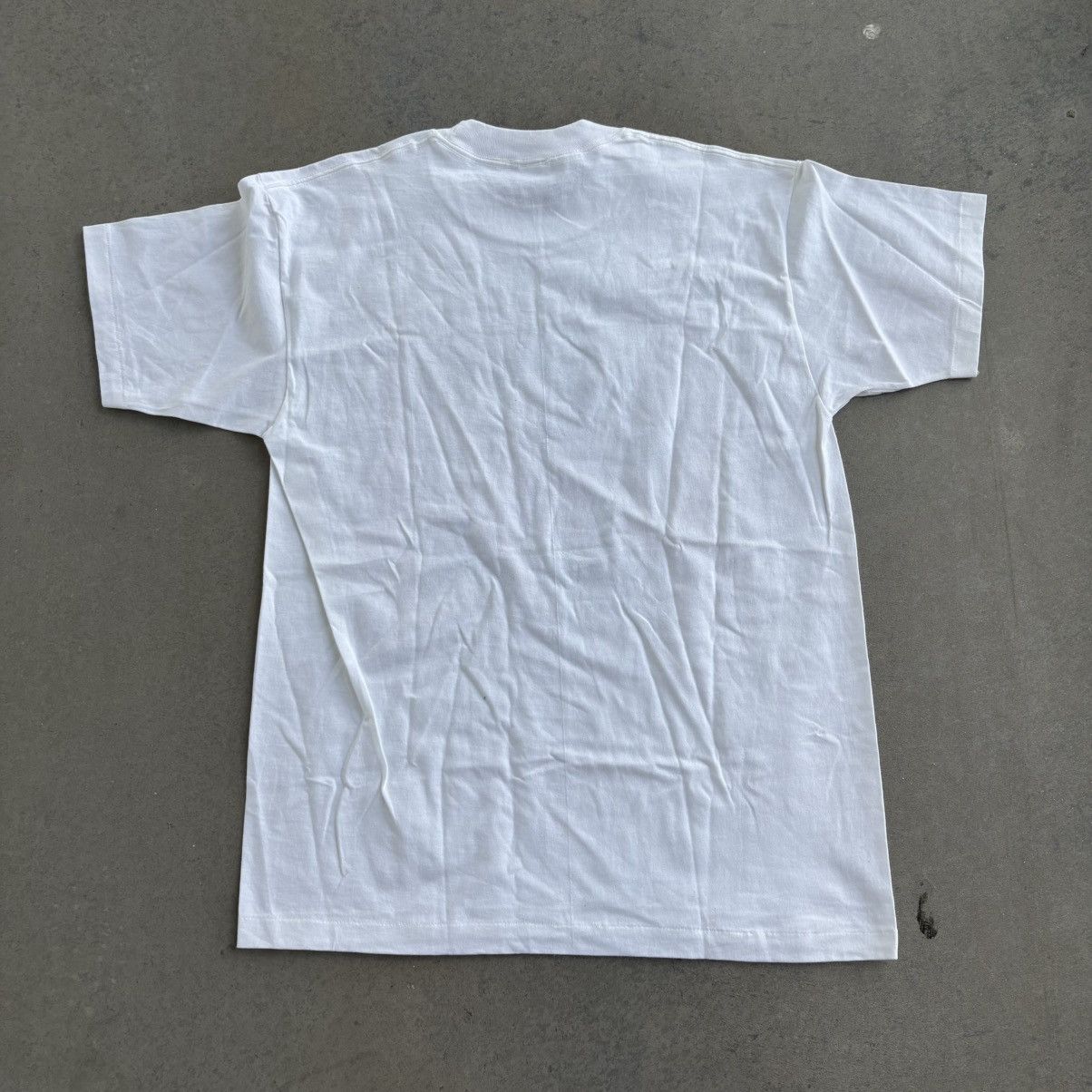 Anvil × Vintage Vintage 1992 Elvis Anvil T-Shirt Large Postage Stamp White Size US L / EU 52-54 / 3 - 3 Thumbnail