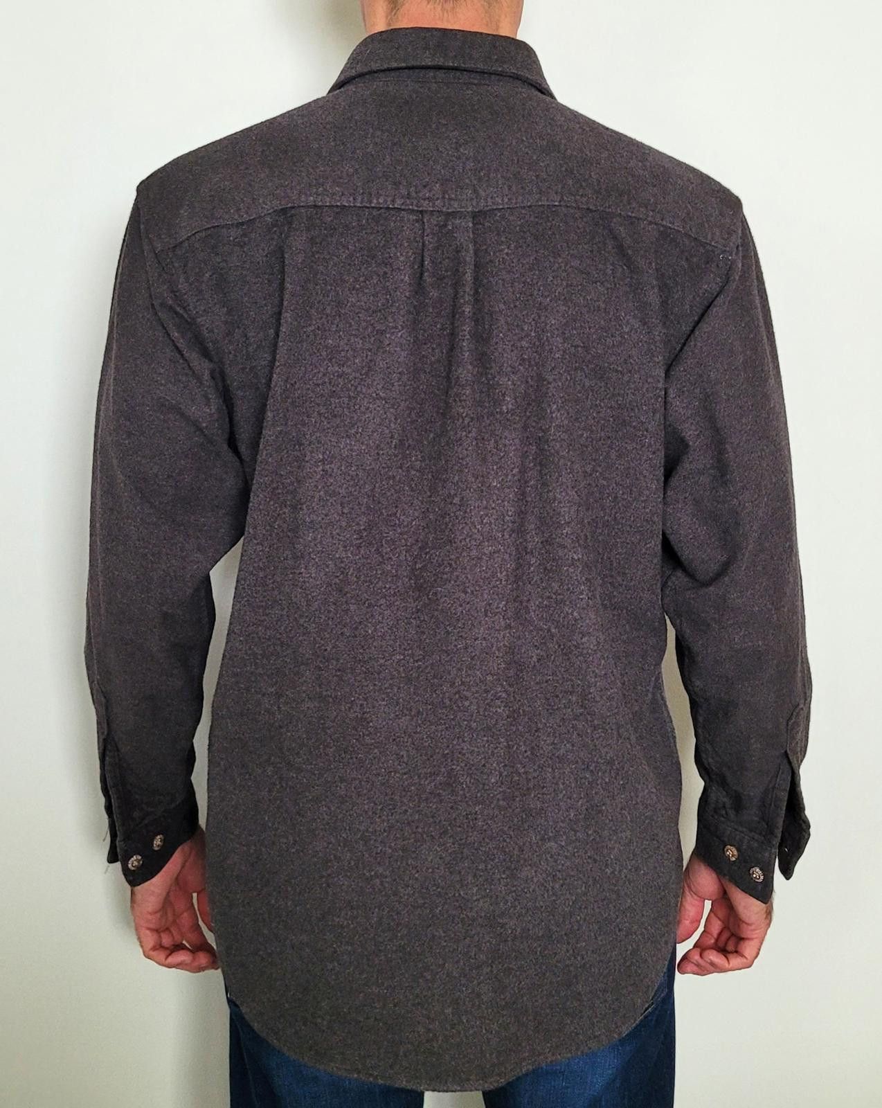 Field & Stream Field & Stream Men’s Large Flannel Button Shirt Gray Heavy Size US L / EU 52-54 / 3 - 2 Thumbnail