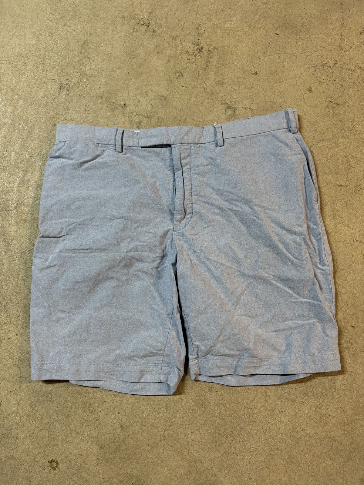 Polo Ralph Lauren Vintage 90s Polo Ralph Lauren Light Blue Chino Shorts 38 Size US 38 / EU 54 - 1 Thumbnail