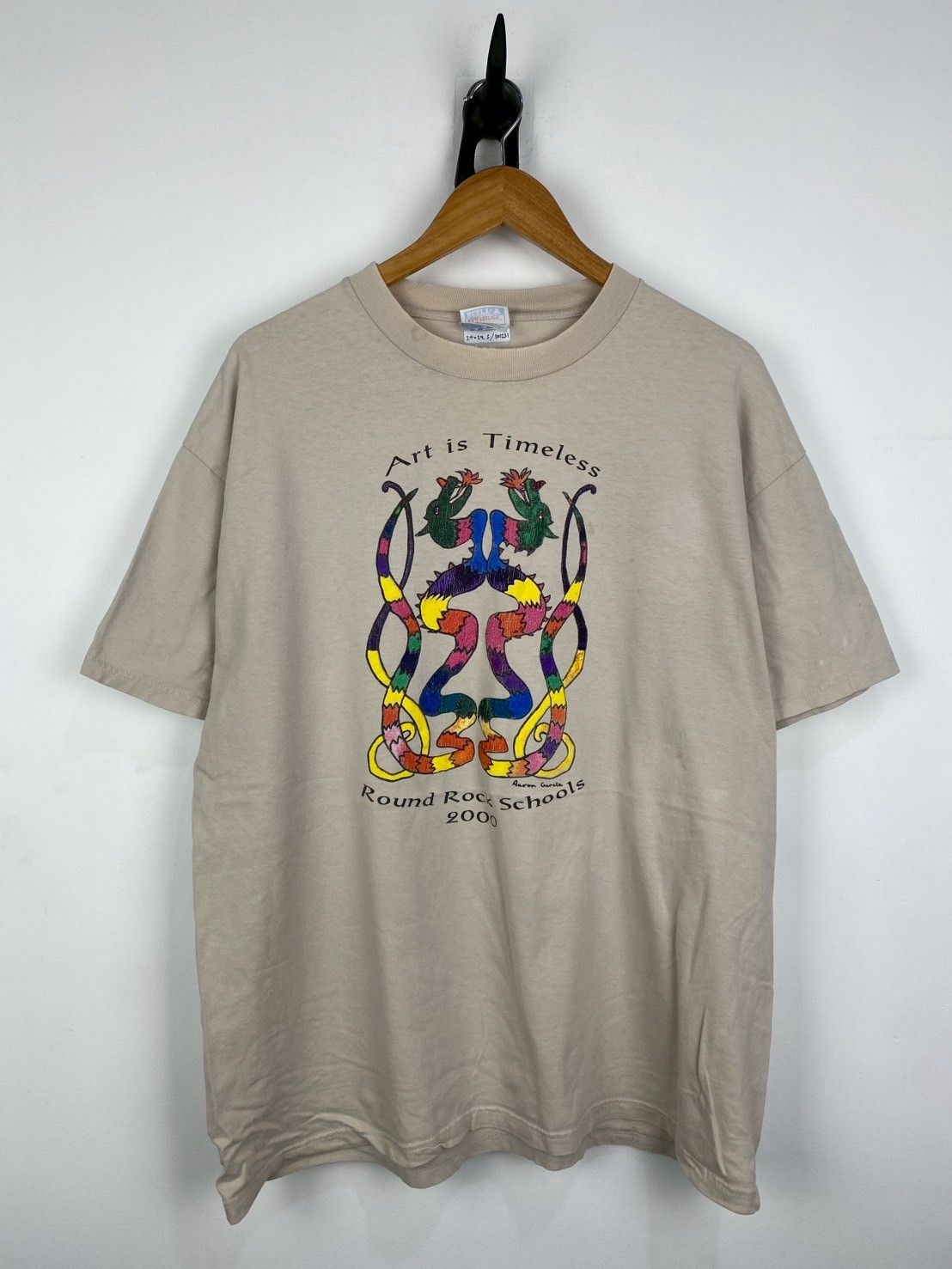 Vintage Vintage Art Is Timeless T-Shirts DO1231 Size US XL / EU 56 / 4 - 2 Thumbnail