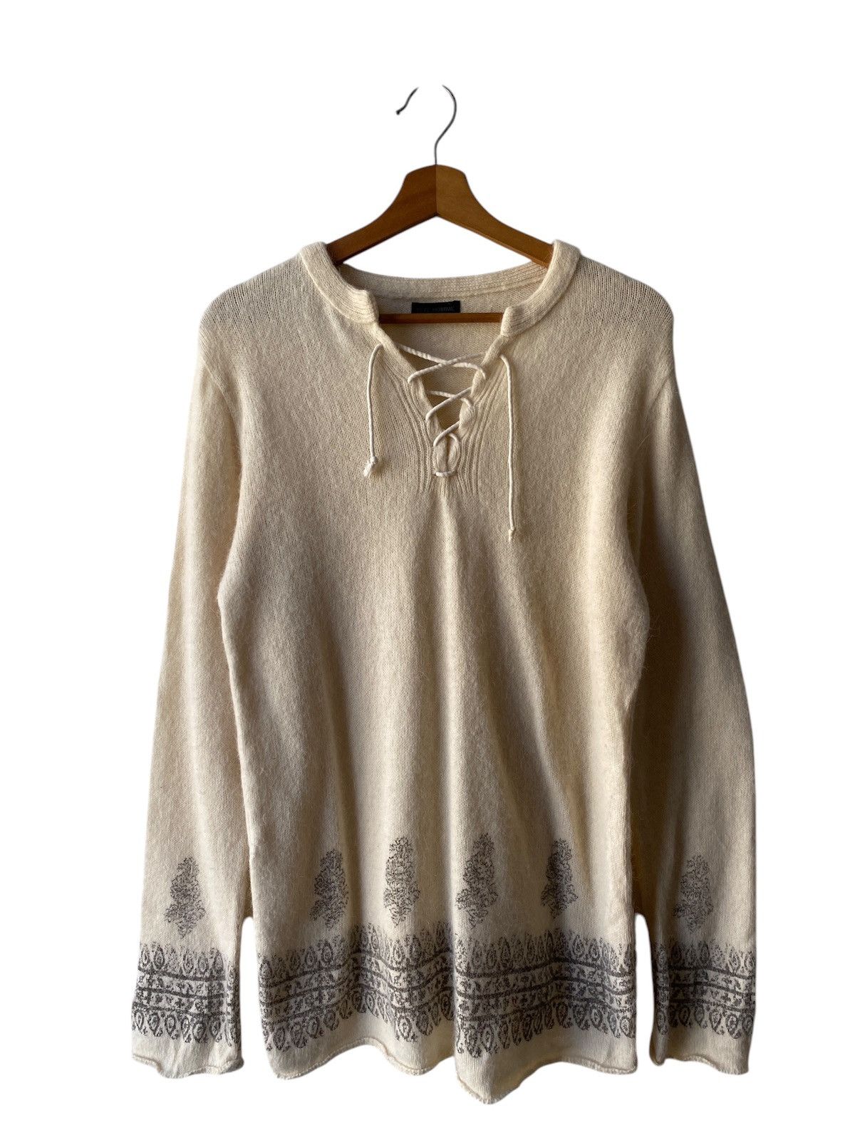 Issey Miyake Vintage Tete Homme Mohair Long Sleeve Size US M / EU 48-50 / 2 - 1 Thumbnail