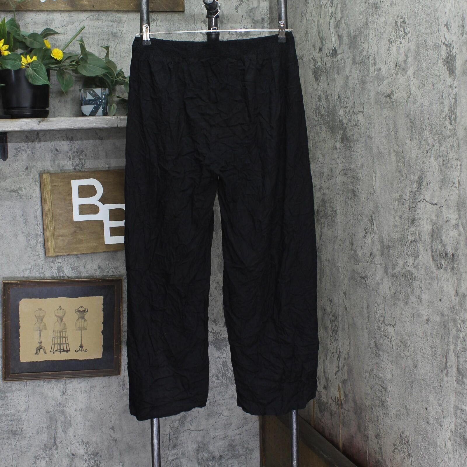 Other Raviya Womens Front-slit Pants Black L Size 36" / US 14 / IT 50 - 2 Thumbnail