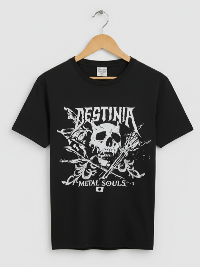 Band Tees DESTINIA "Metal Souls" Japan Tour Shirt Size US M / EU 48-50 / 2 - 1 Thumbnail