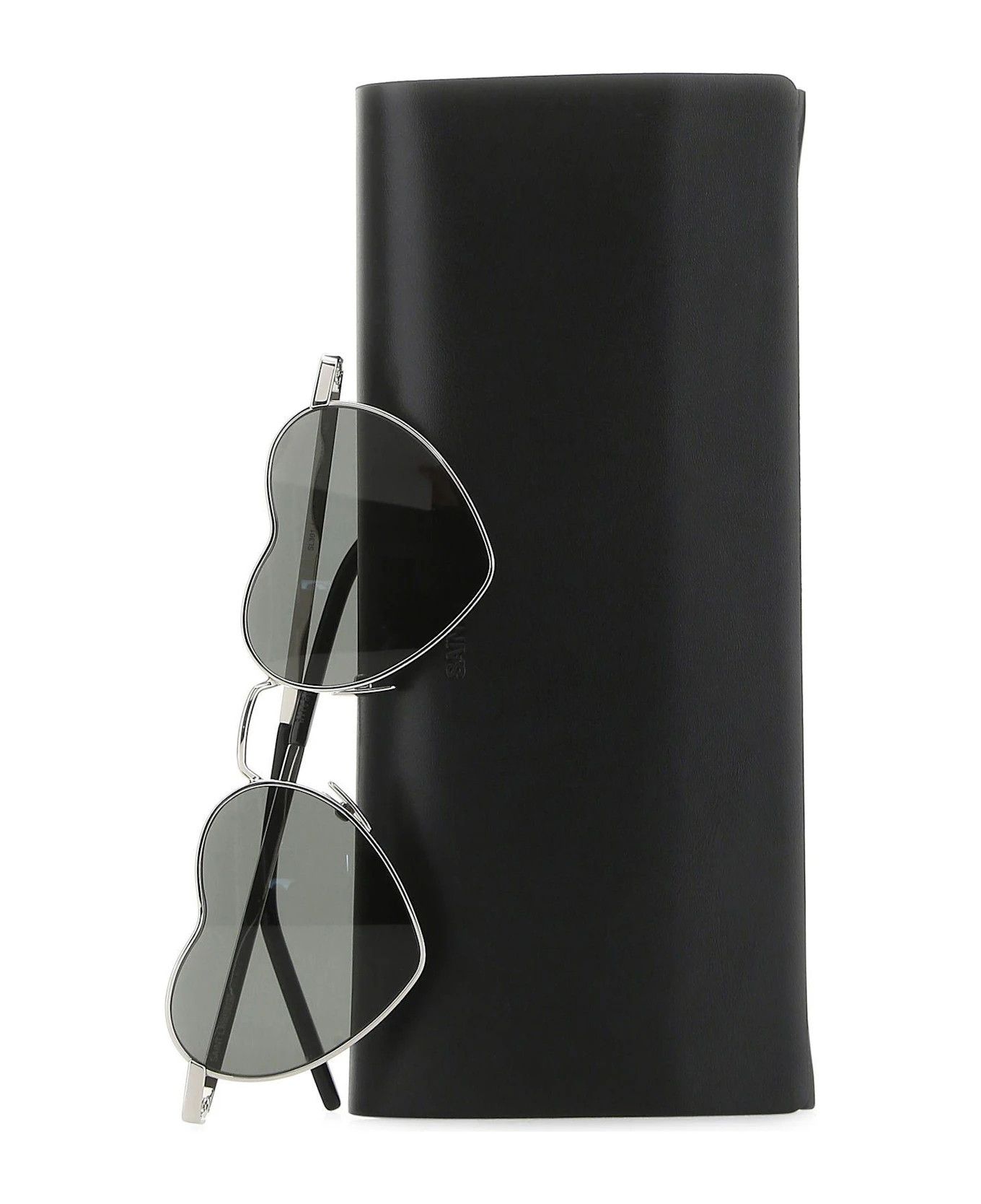 Saint Laurent Paris o1bcso1str0426 Size:OS/Sl 301 Loulou Sunglasses in Silver Size ONE SIZE - 3 Thumbnail