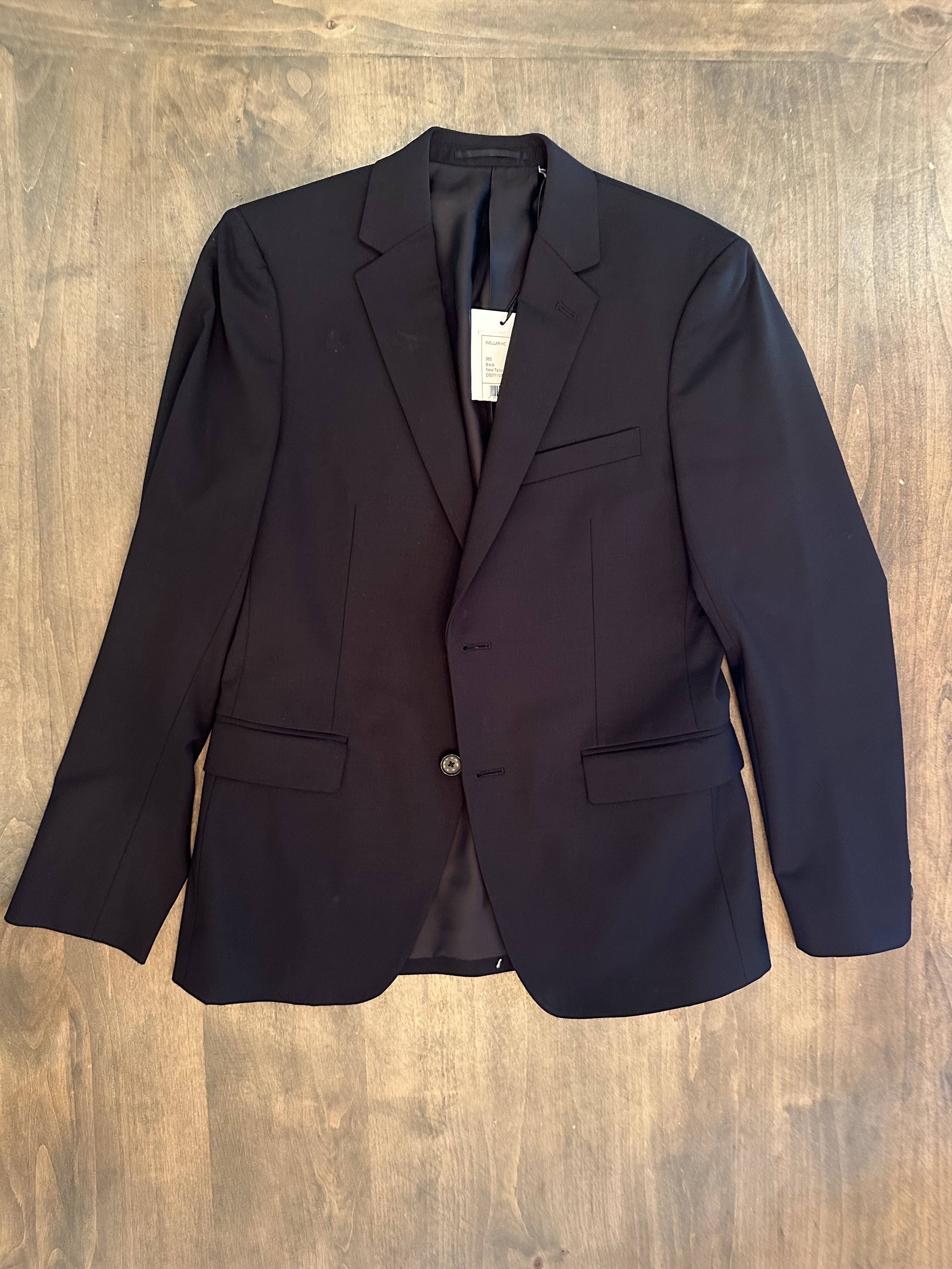 Theory Black Blazer 36S (New with Tags) Size 36S - 1 Thumbnail